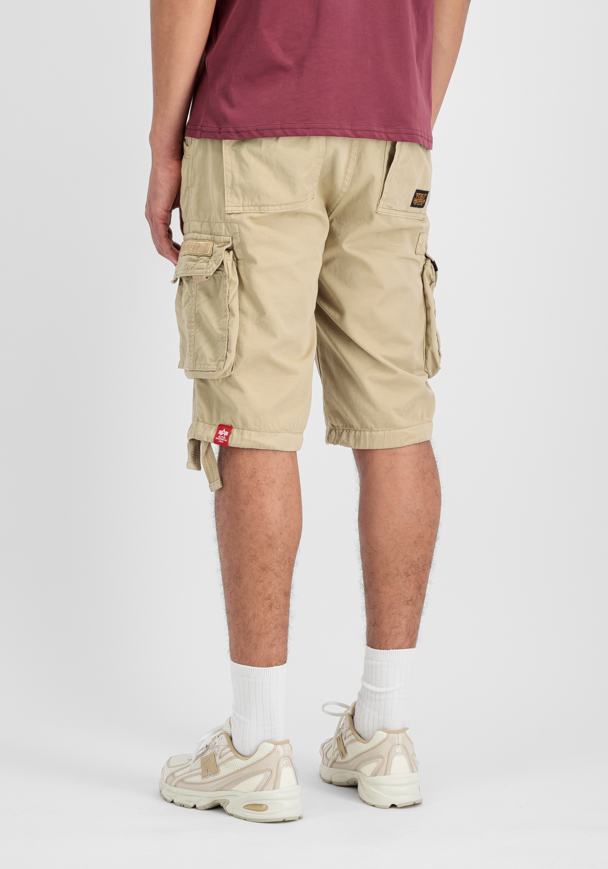 Alpha Industries Damen Bone Weiß Shorts "Jet Shorts" erhältlich in Größe von Baur - Bild 4
