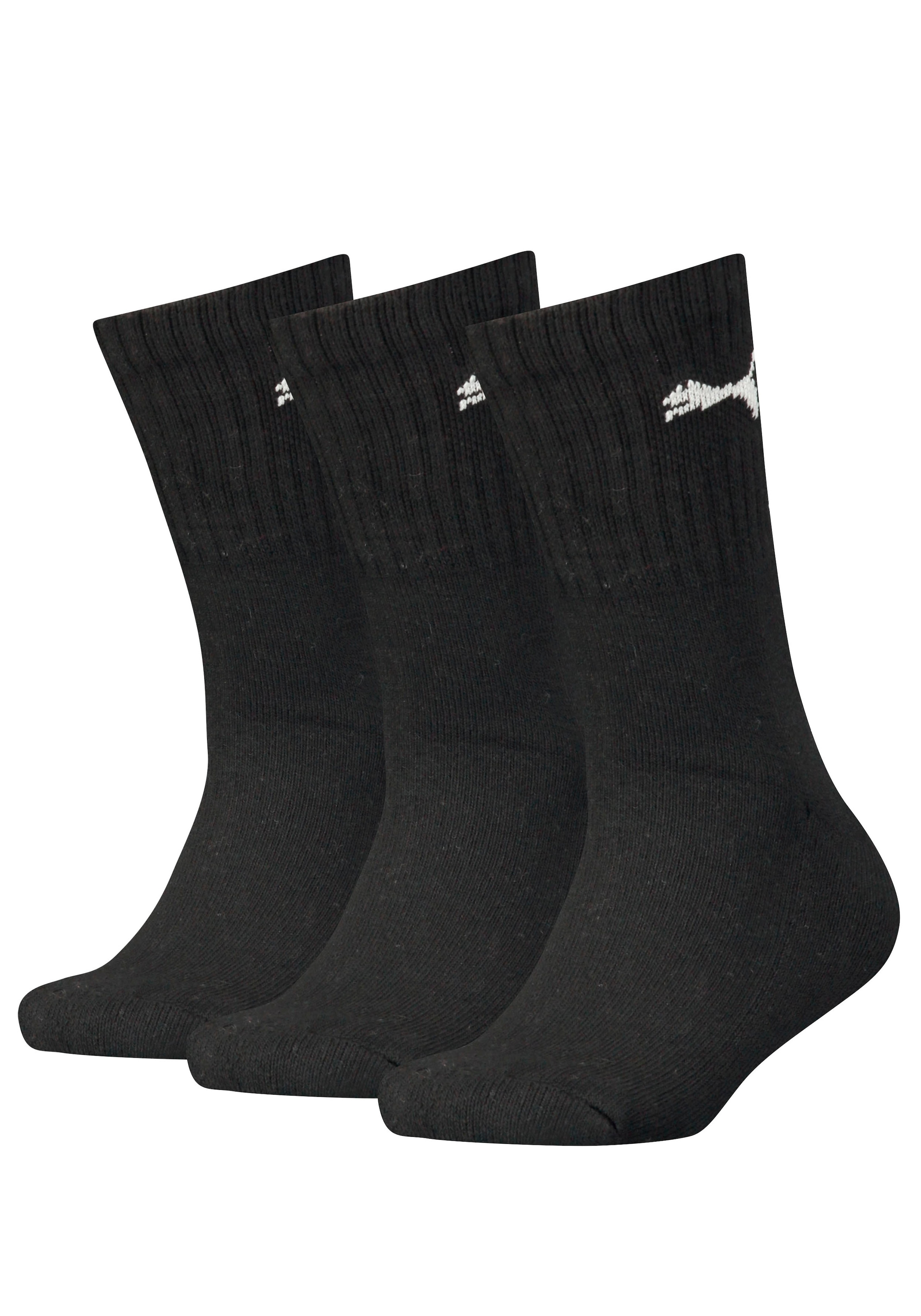 Sportsocken, (3 Paar), Junior mit klassischer Rippe