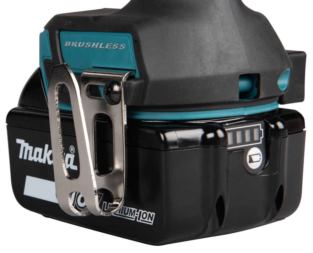 Makita Akku-Bohrschrauber »»DDF492RG3J« 18V, max. 141 Nm, Inkl. 3x 6Ah Akku und Ladegerät« extrastark, bürstenlos, für intensive Bohrungen und Verschraubungen