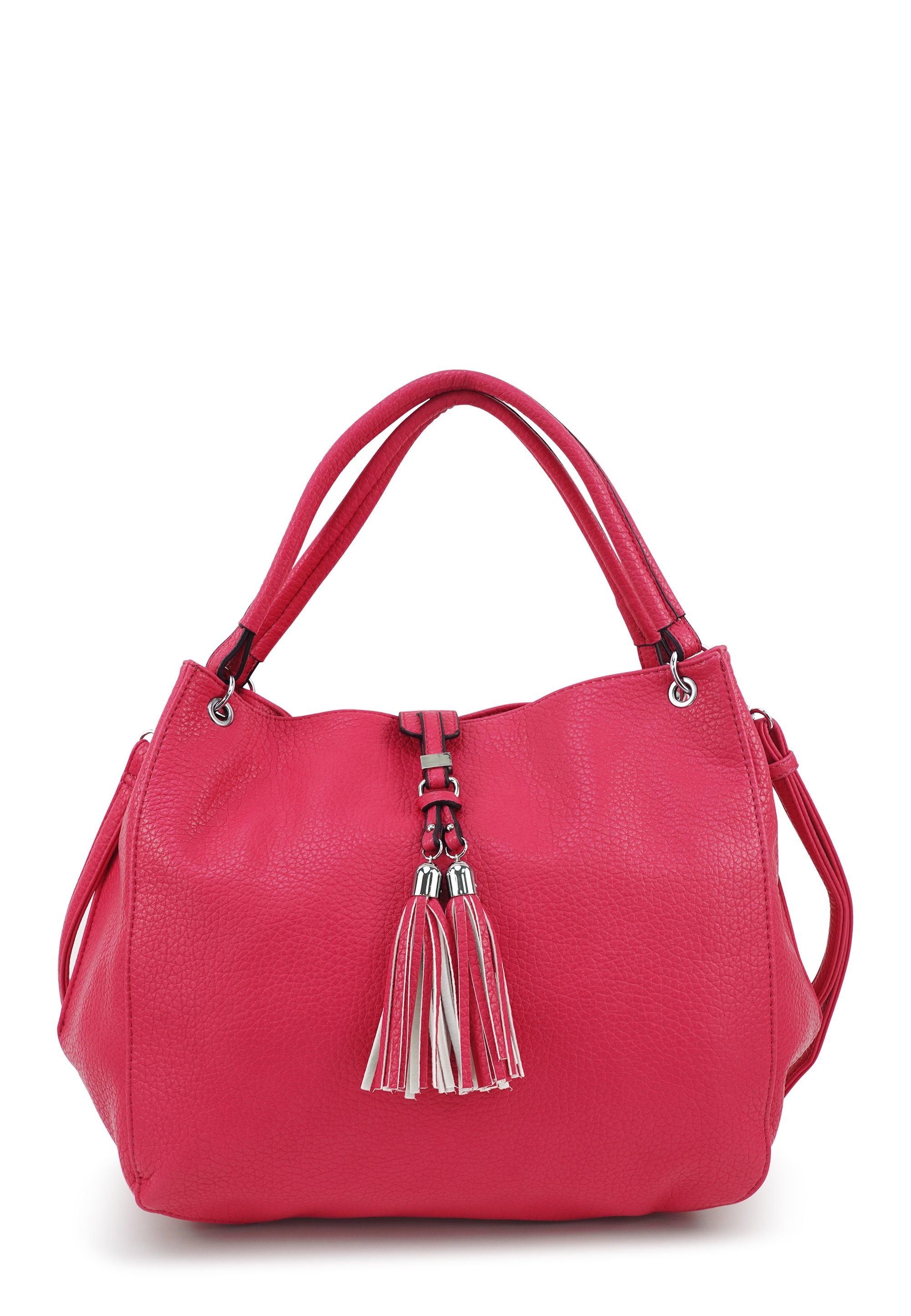 Harpa Schultertasche "UZAY" mit dekorativer Troddel