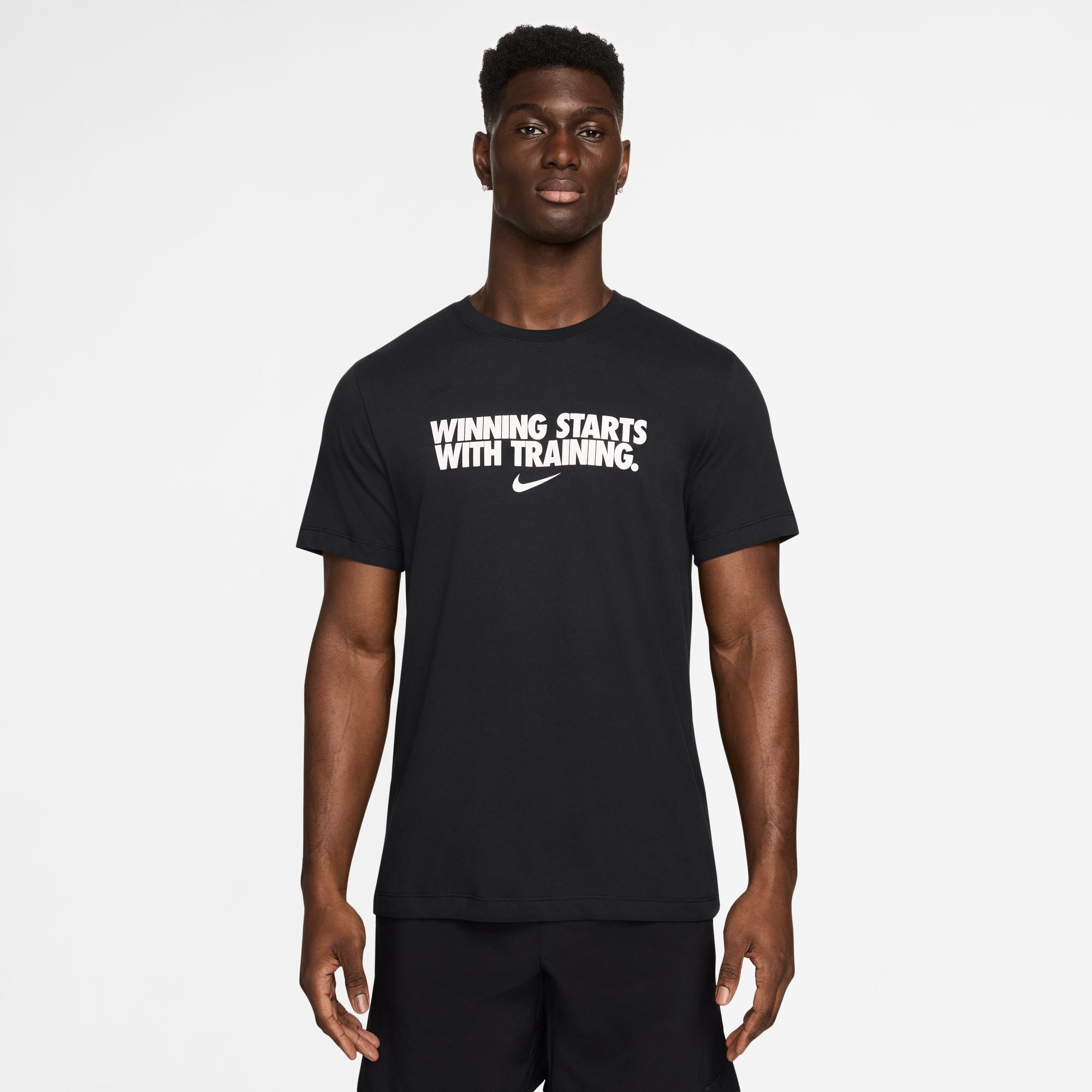 Nike T-Shirt »Nike Men's Dri-FIT T-Shirt« für Erwachsene, sportlicher Stil, atmungsaktives Material