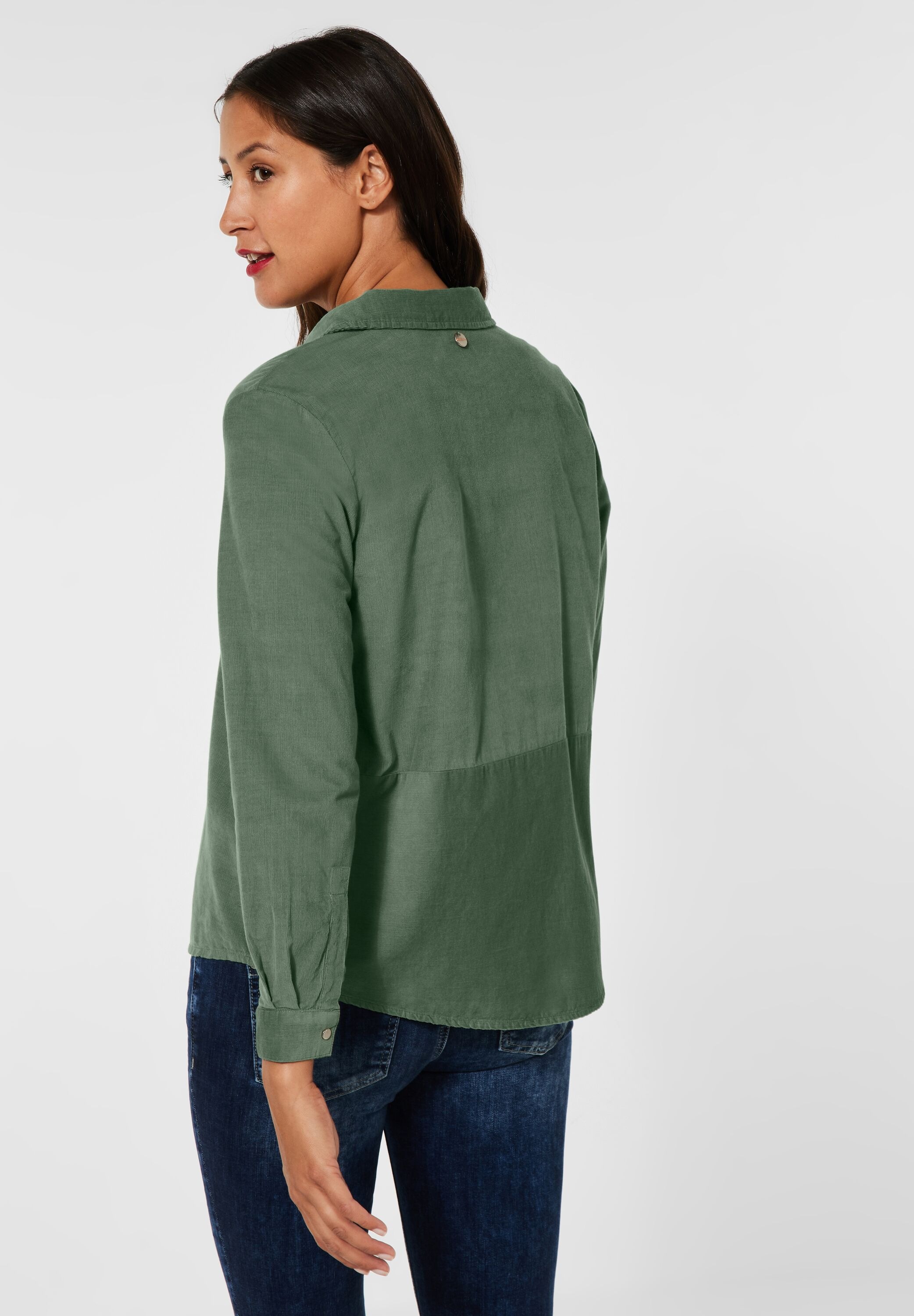 STREET ONE Hemdbluse, in Cord-Optik