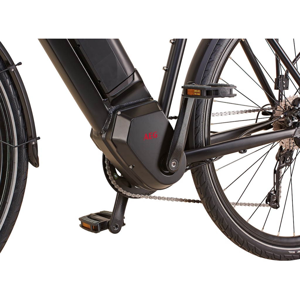 Prophete E-Bike »ENTDECKER 22.ETT.30 Trekking E-Bike«, 10 Gang, Shimano, Deore, Mittelmotor 250 W