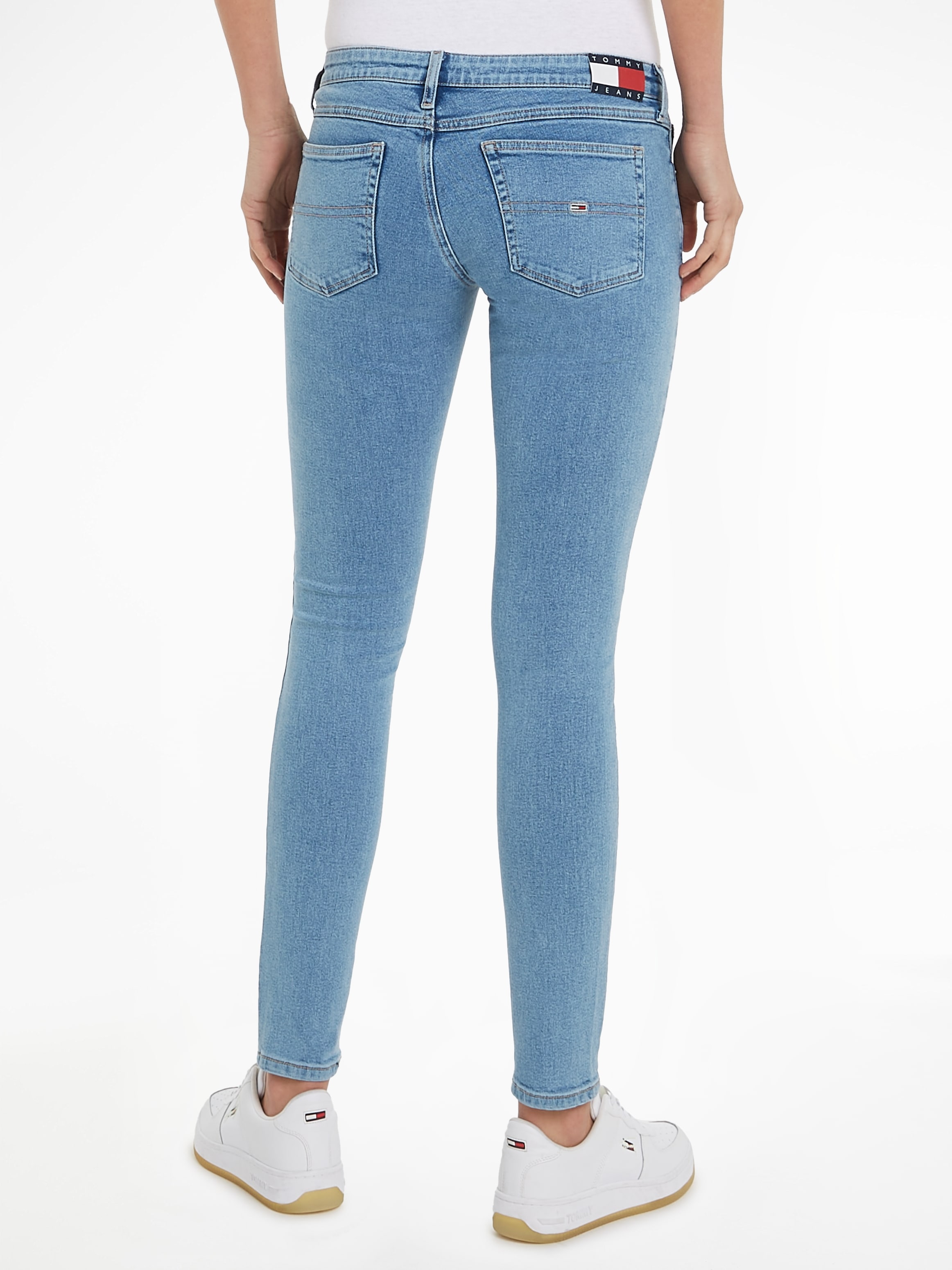 Tommy Jeans Slim-fit-Jeans "Skinny Jeans Marken Low Waist Mittlere Leibhöhe günstig online kaufen