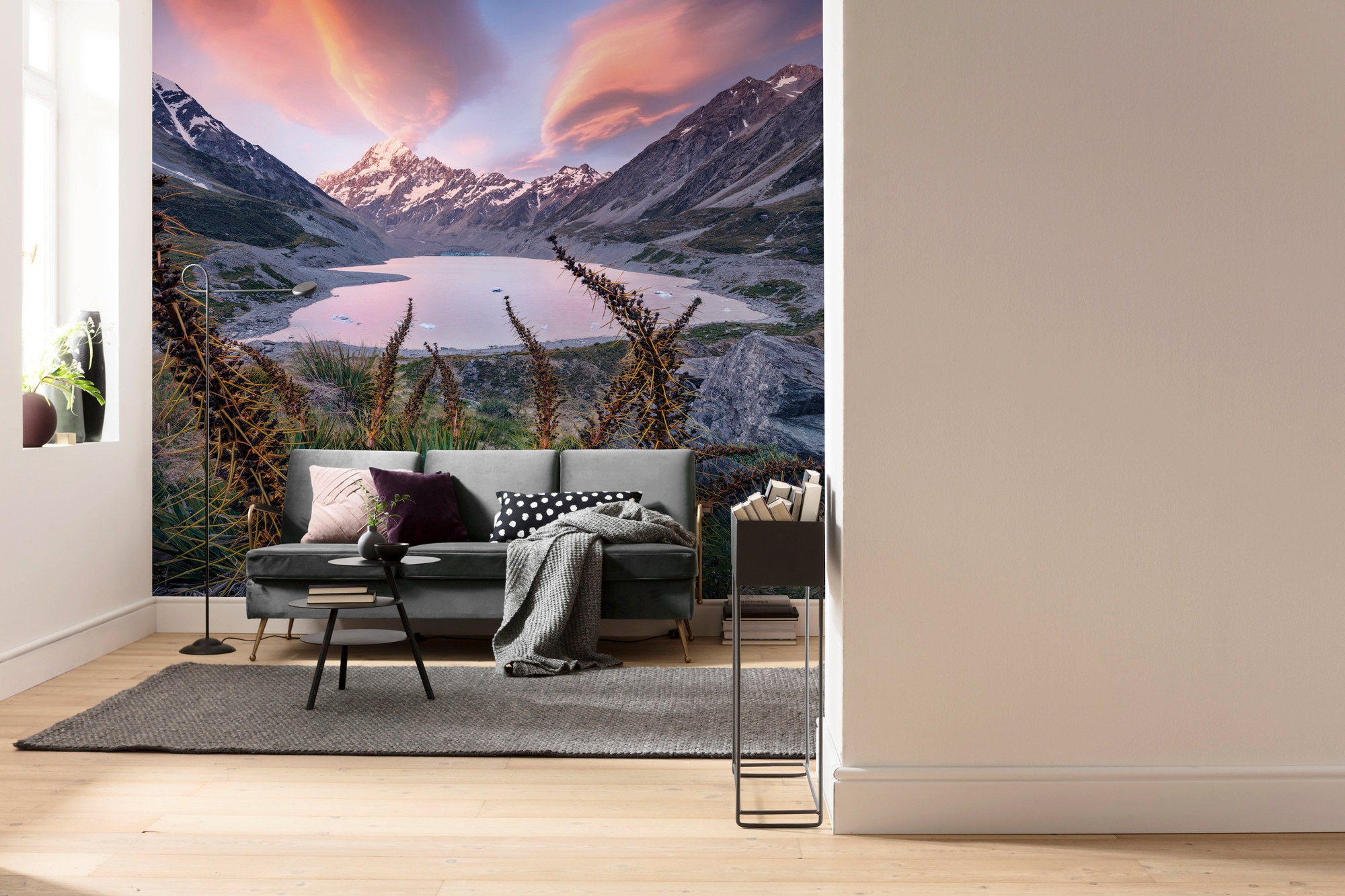 Komar Vliestapete, bedruckt, Wohnzimmer, Schlafzimmer