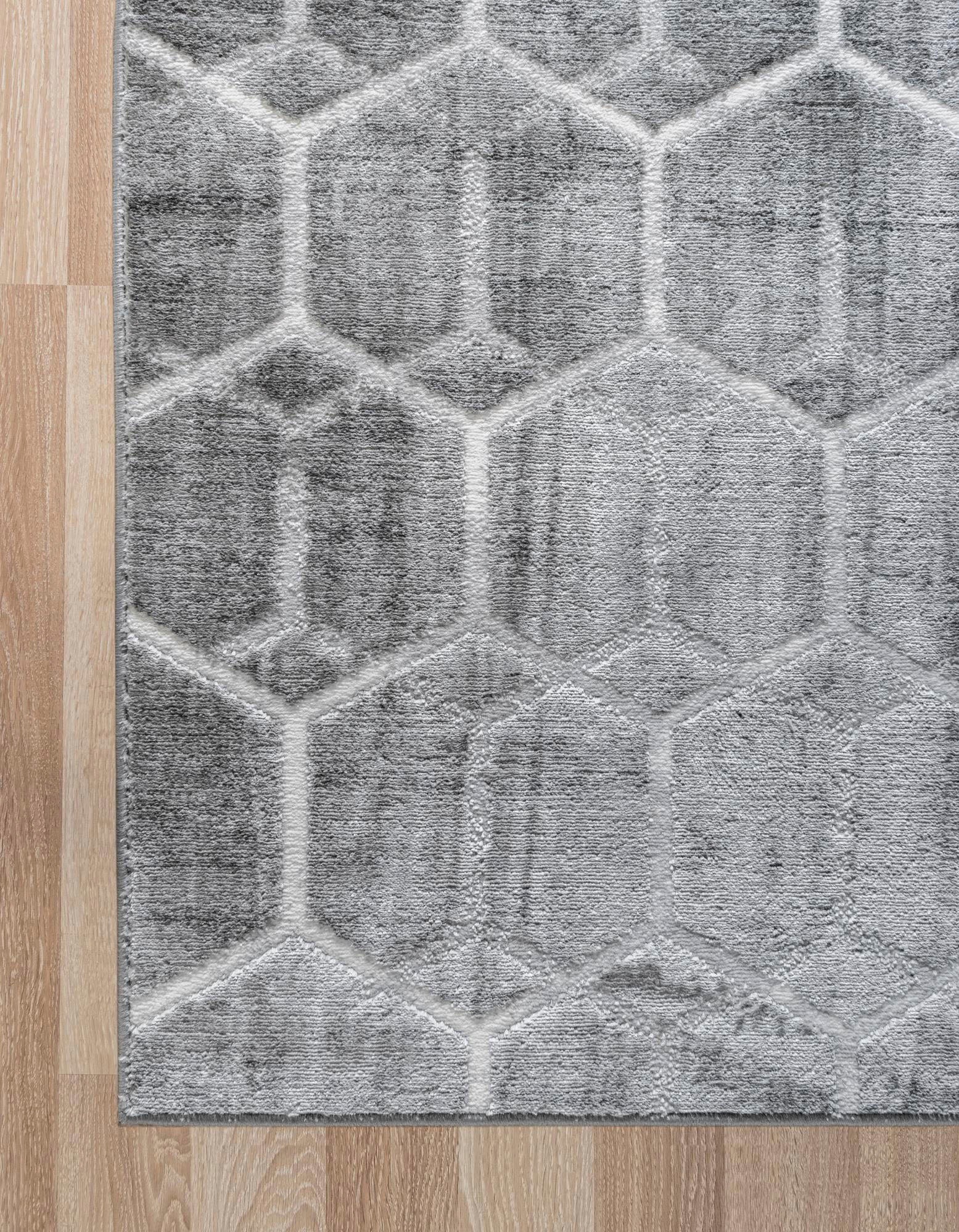 Myflair Möbel & Accessoires Teppich »Titan Trellis Lagerräumung«, rechteckig, 13 mm Höhe, Kurzflor, gewebt, modernes geometrisches Design