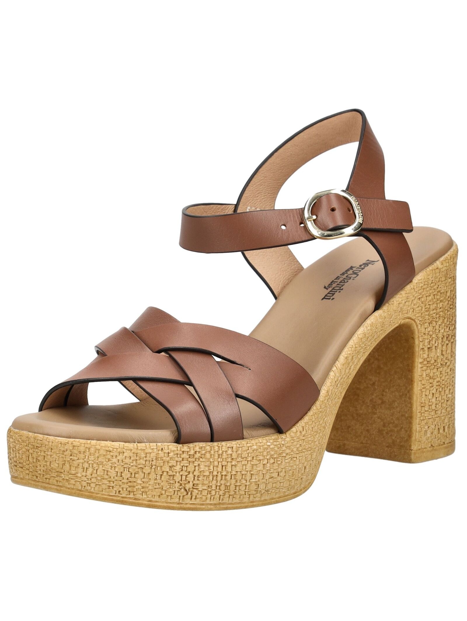 Nero Giardini High-Heel-Sandalette "Nero Giardini Sandalen Leder"