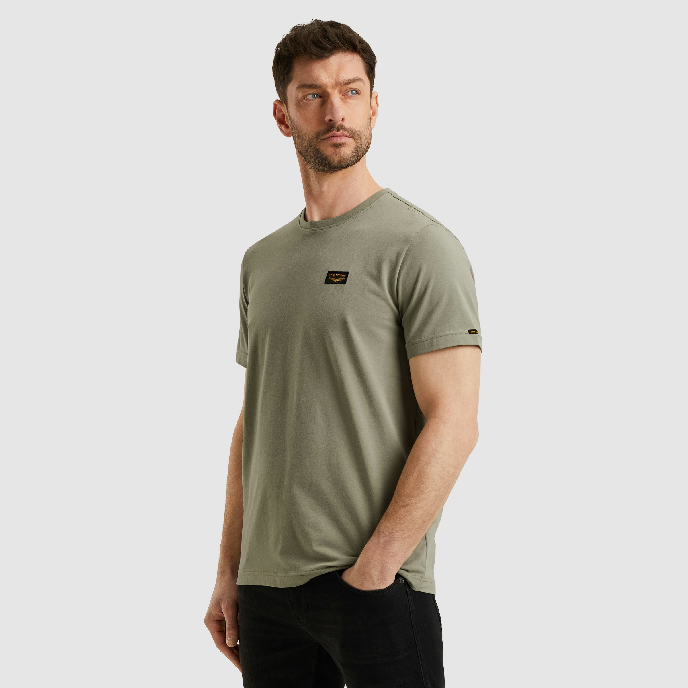 PME LEGEND T-Shirt, mit Logobadge