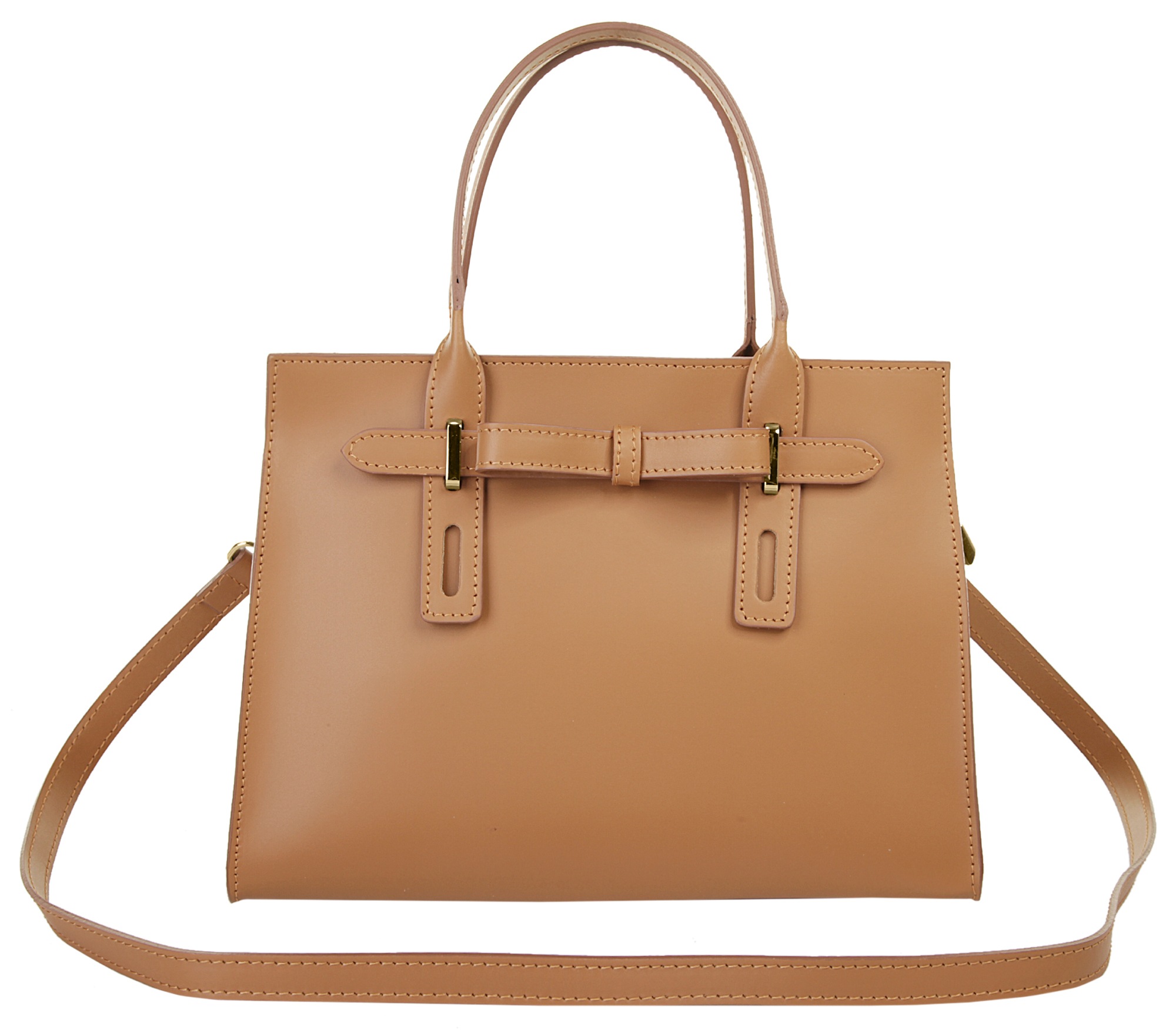 Cluty Henkeltasche »CLUTY Damen FARFOSIA echt Leder, Made in Italy« echt Leder, Made in Italy