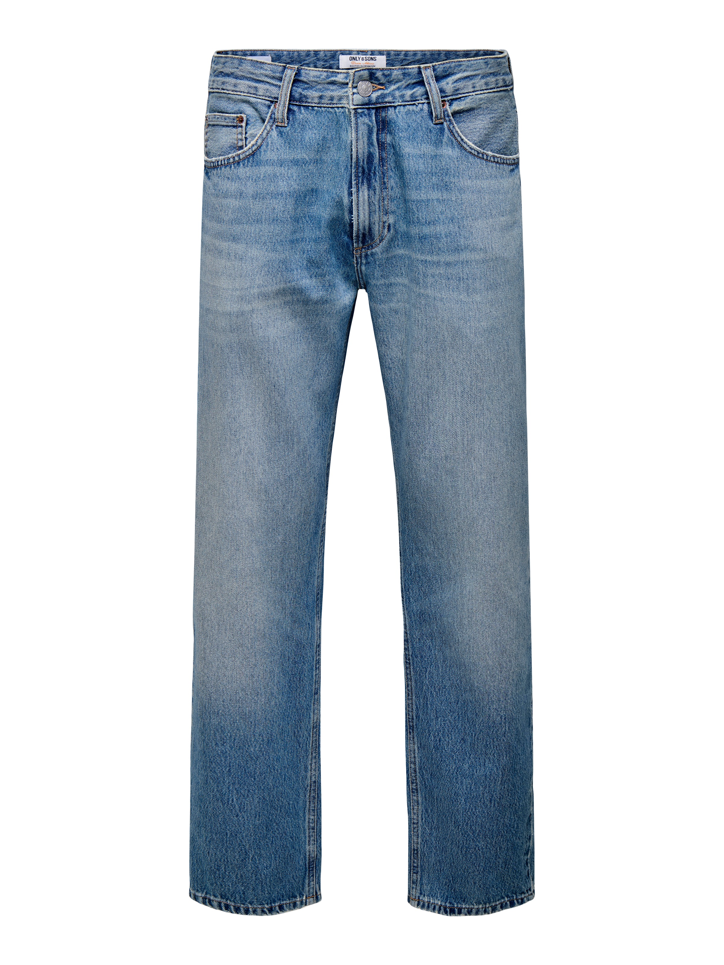 ONLY & SONS Straight-Jeans »ONSEDGE STRAIGHT MDB TINT 5595 AZG DNM« Baumwolle, straight fit