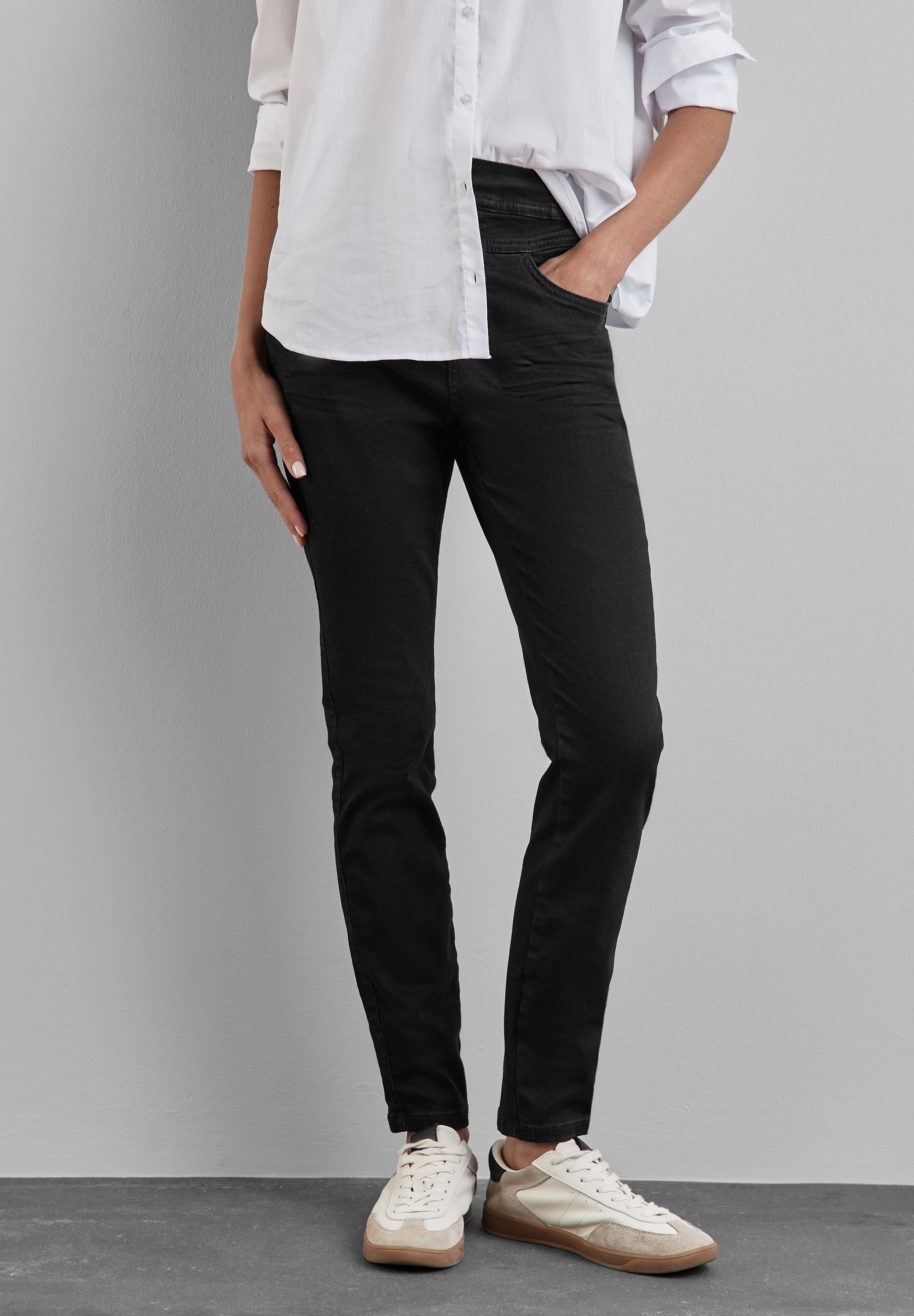 STREET ONE Skinny-fit-Jeans, High Waist günstig online kaufen