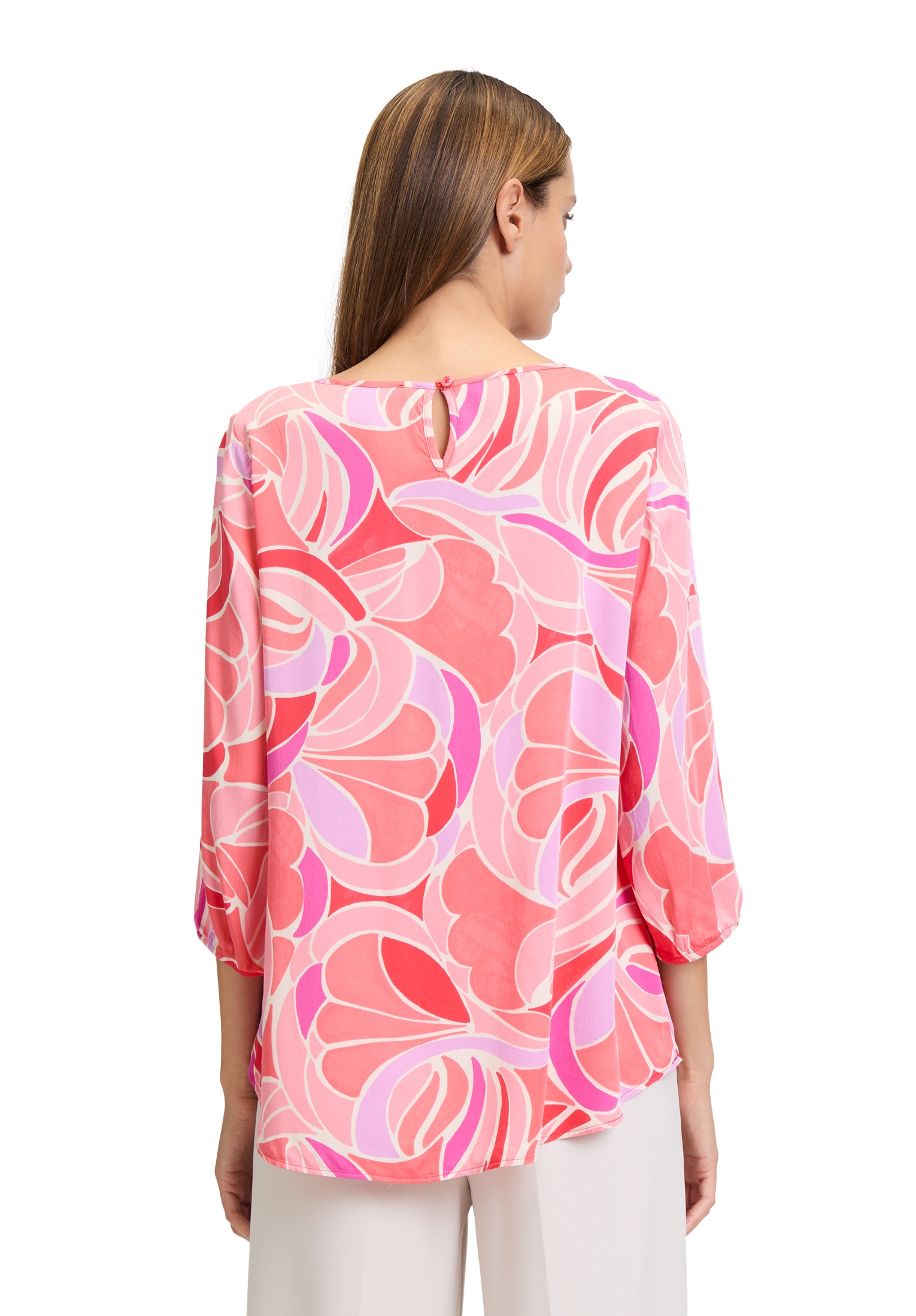 Betty Barclay Satinbluse »Betty Barclay Satin-Bluse mit 3/4 Arm«