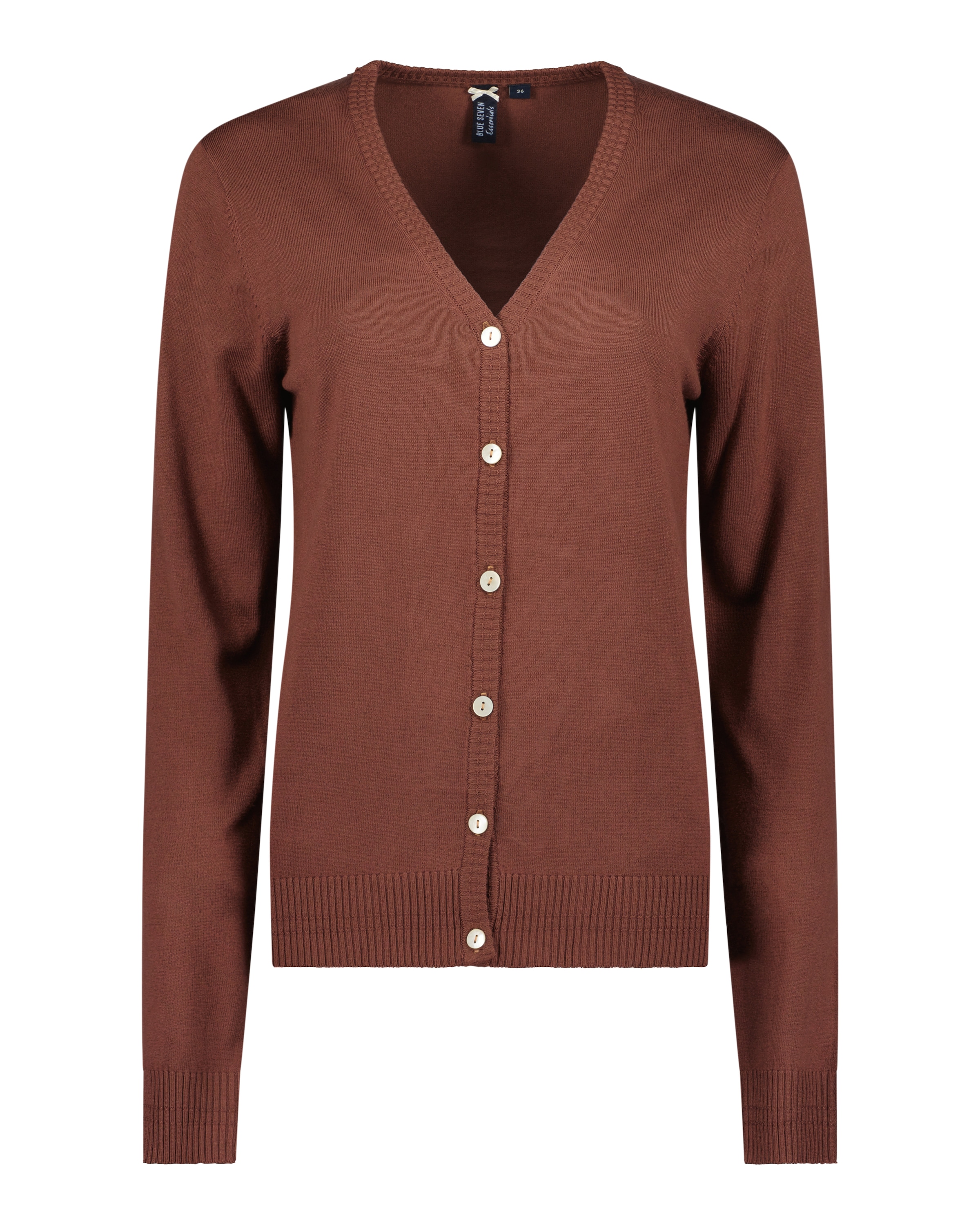 Blue Seven Strickjacke »Strickjacke mit V-Ausschnitt« 1