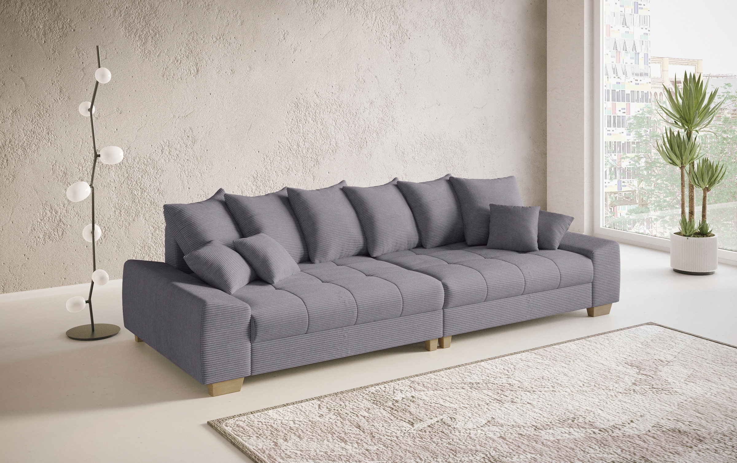 Mr. Couch Big-Sofa »Nikita II«, mit Kaltschaumpolsterung bis 140kg belastbar