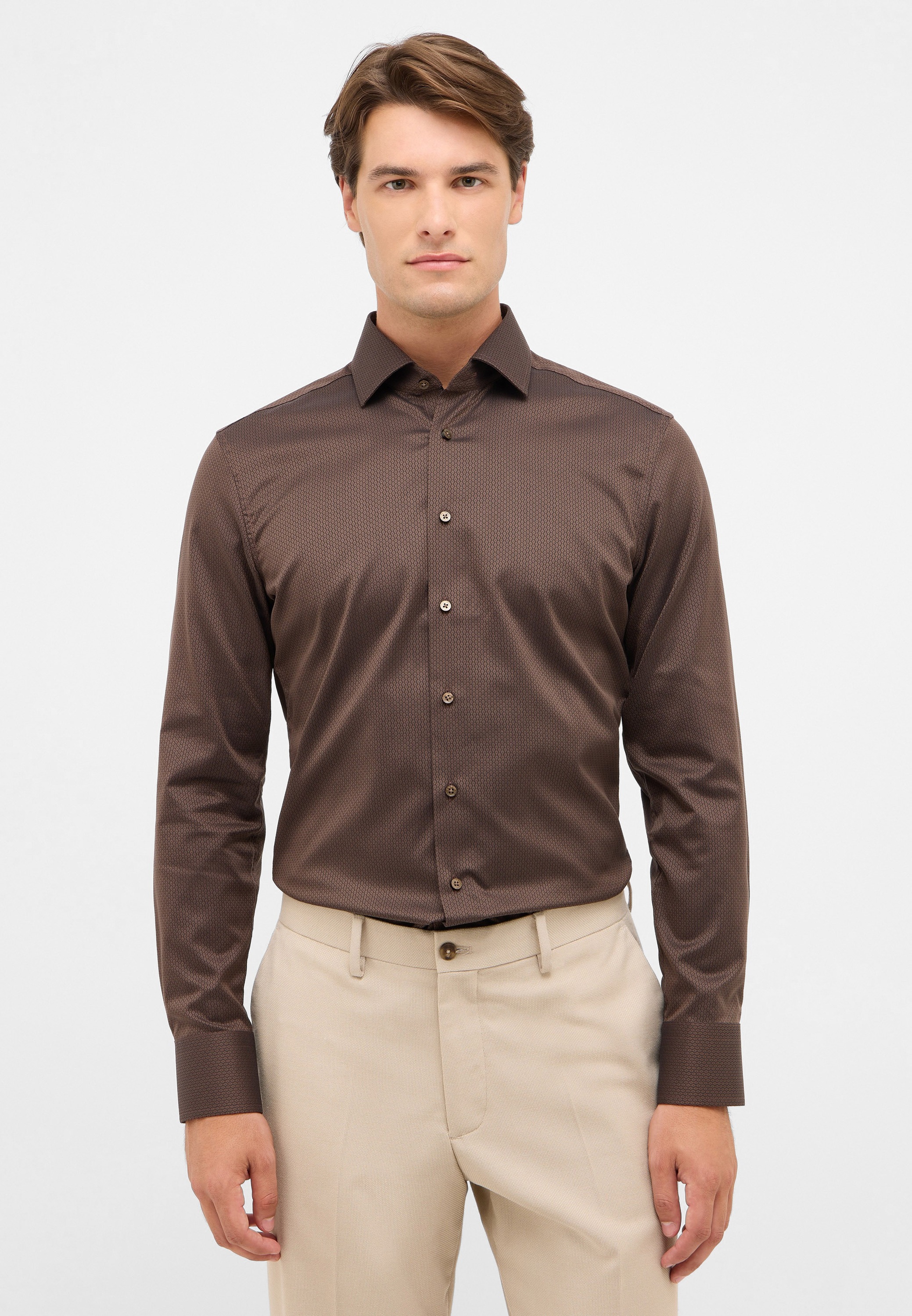 Eterna Langarmhemd "SLIM FIT", NON IRON (bügelfrei) günstig online kaufen