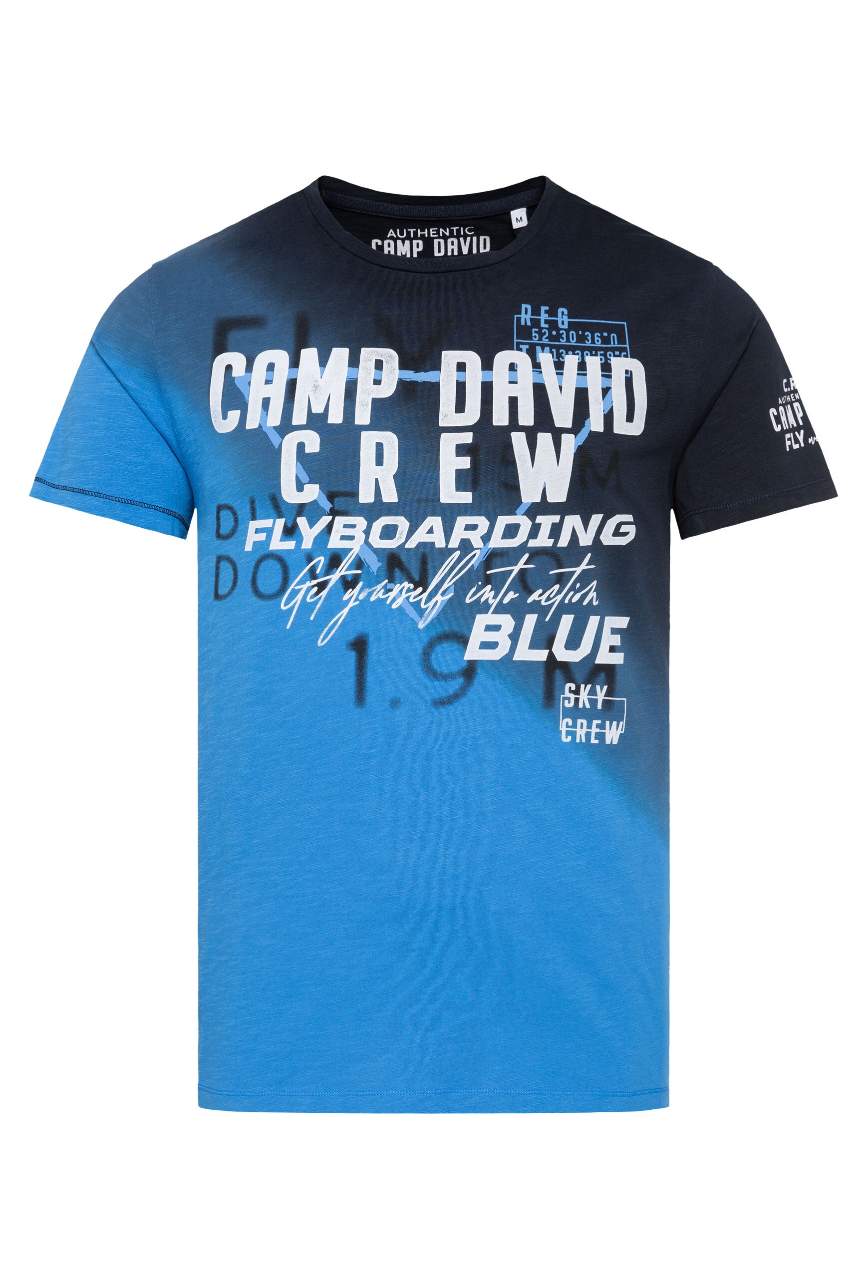 CAMP DAVID Rundhalsshirt, aus Baumwolle günstig online kaufen
