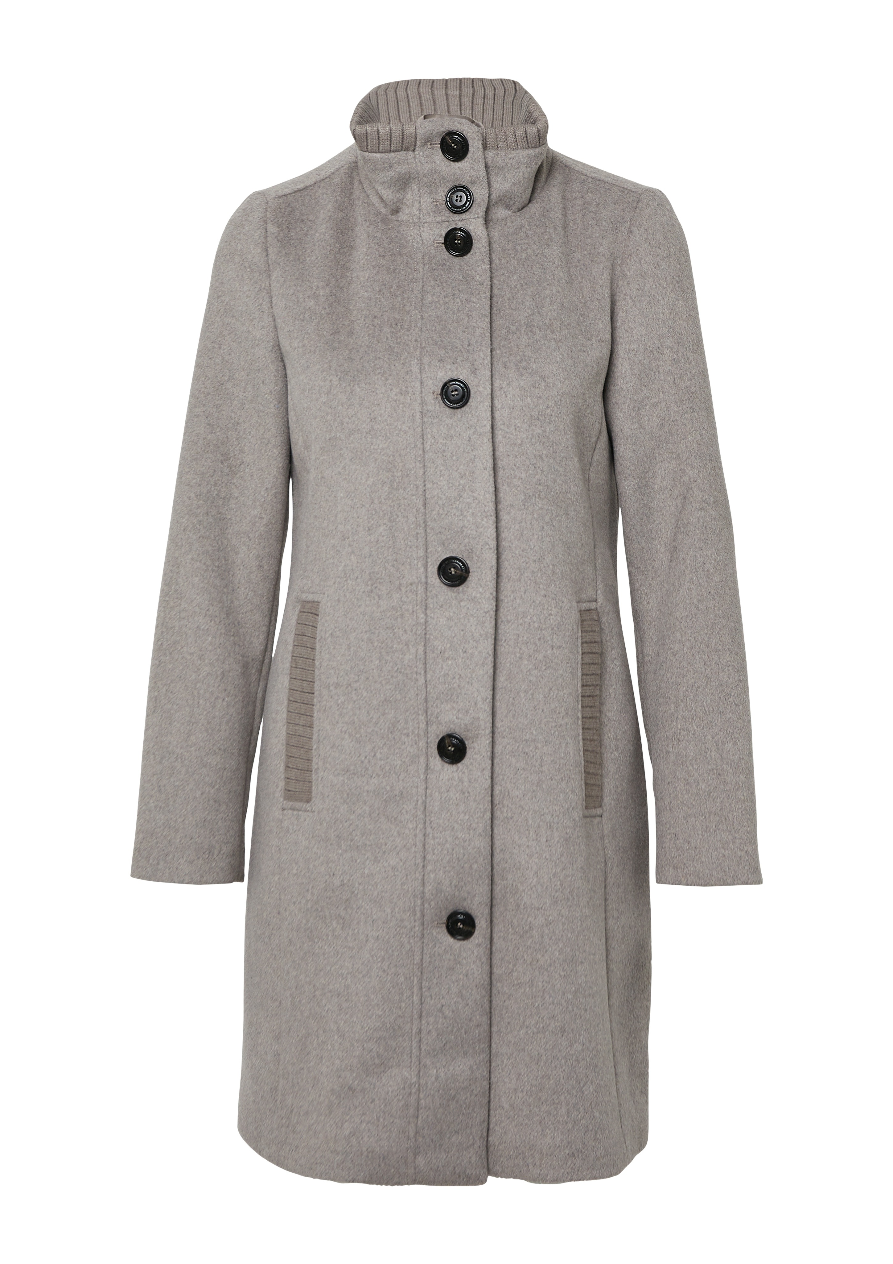 Thumbnail - s.Oliver Strickmantel, mit Stehkragen und Knopfleiste