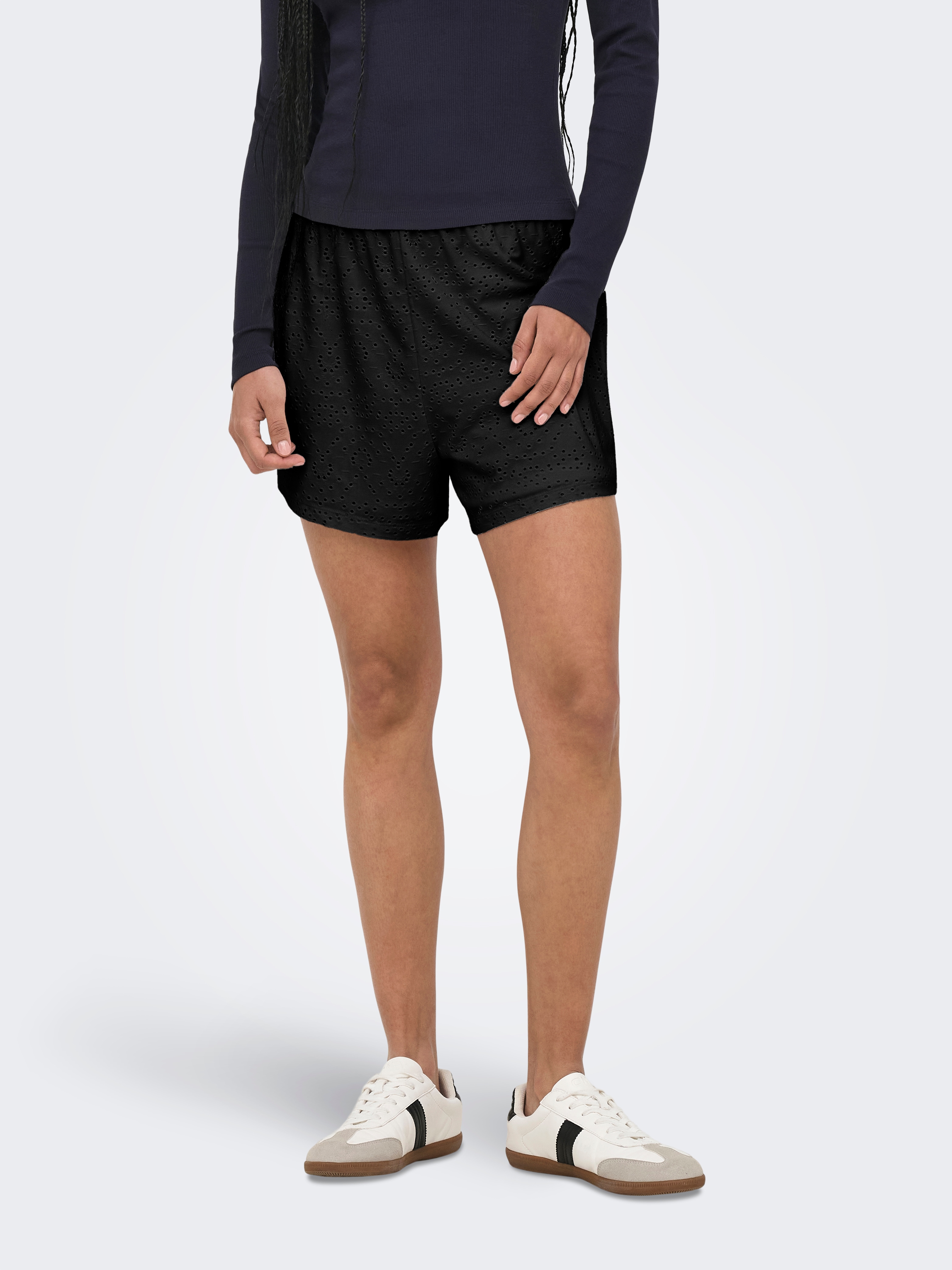 ONLY Shorts "ONLSMILLA LOOSE SHORTS JRS" Materialmix, loose fit