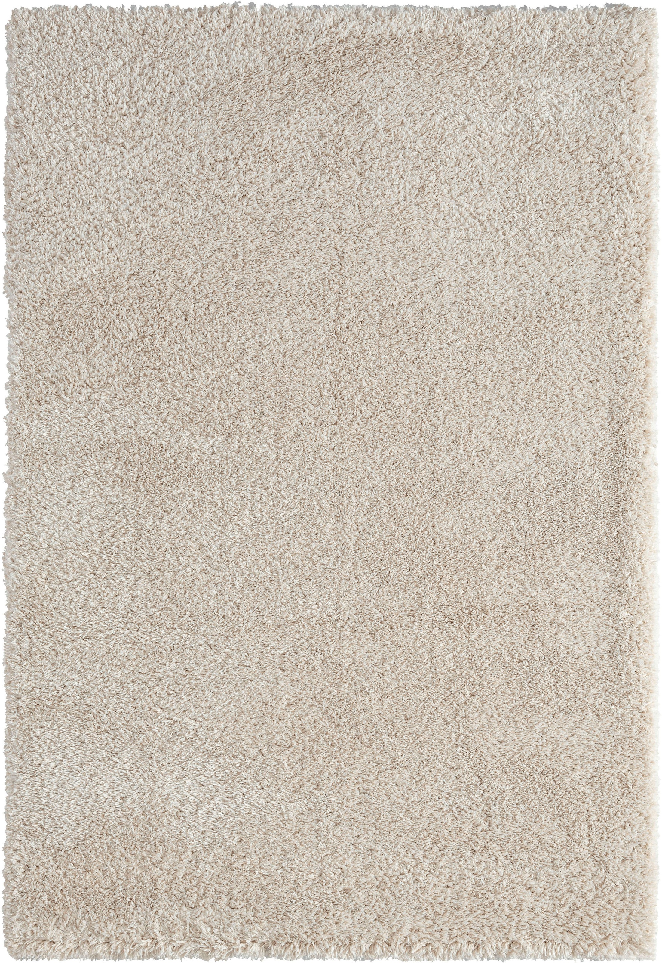 merinos Teppich »Recycle Floki 961«, rund, 50 mm Höhe, Shaggy aus recyceltem Polyester, meliert, Wohnzimmer