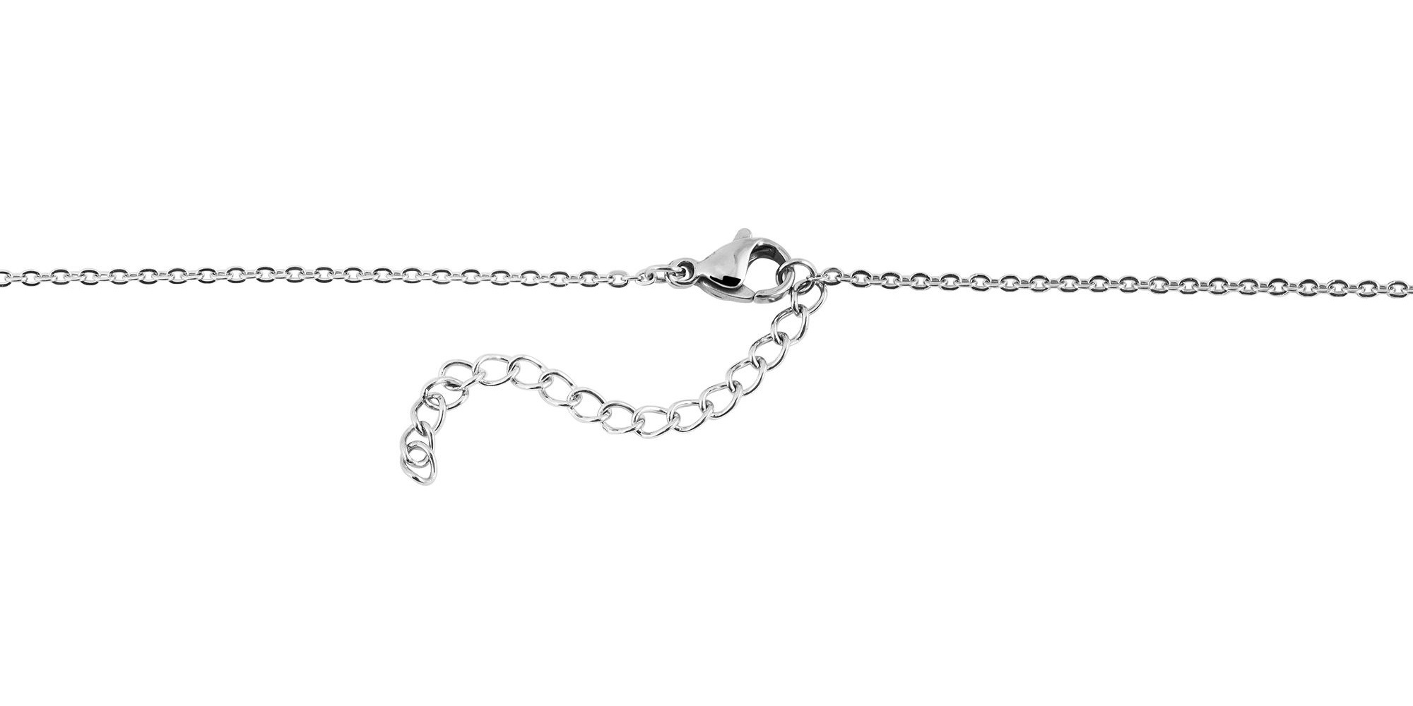 Adelia´s Kette ohne Anhänger »Damen Halskette – Herz aus Edelstahl 43+5« Eine schöne Geschenkidee für jeden Anlass