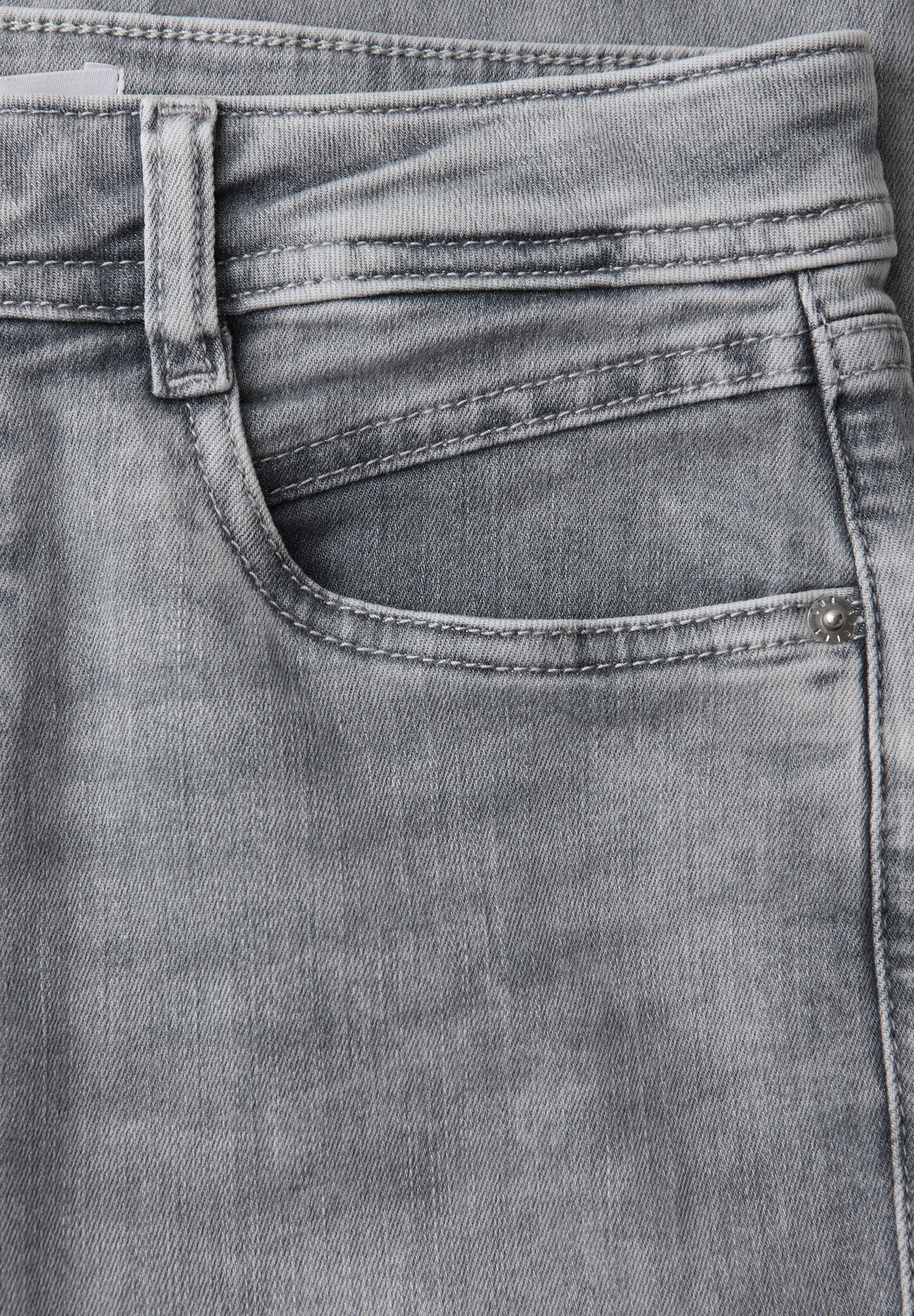 Street One York Slim Jeans Light Grey Size 28 2