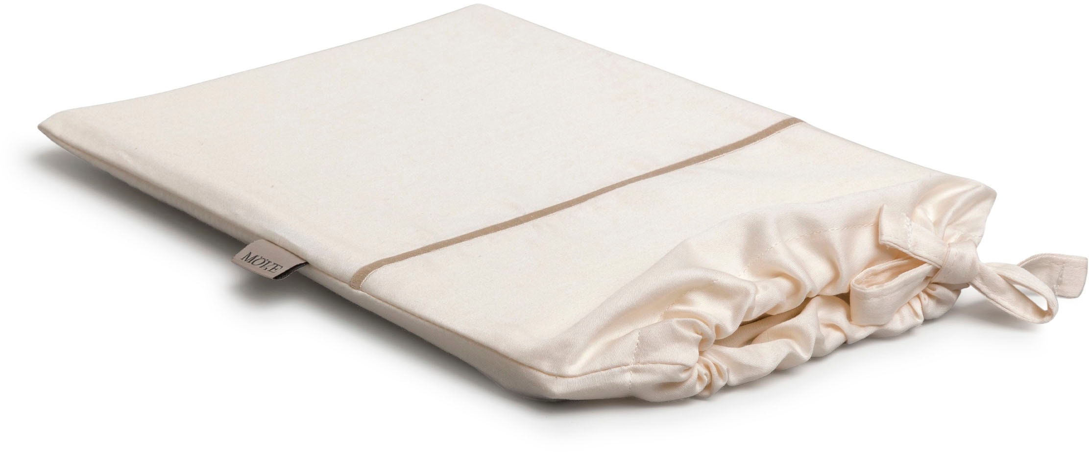 Möve Kissenbezug »Möve Luxery«, (1 St.), mit elegantem Zierstick