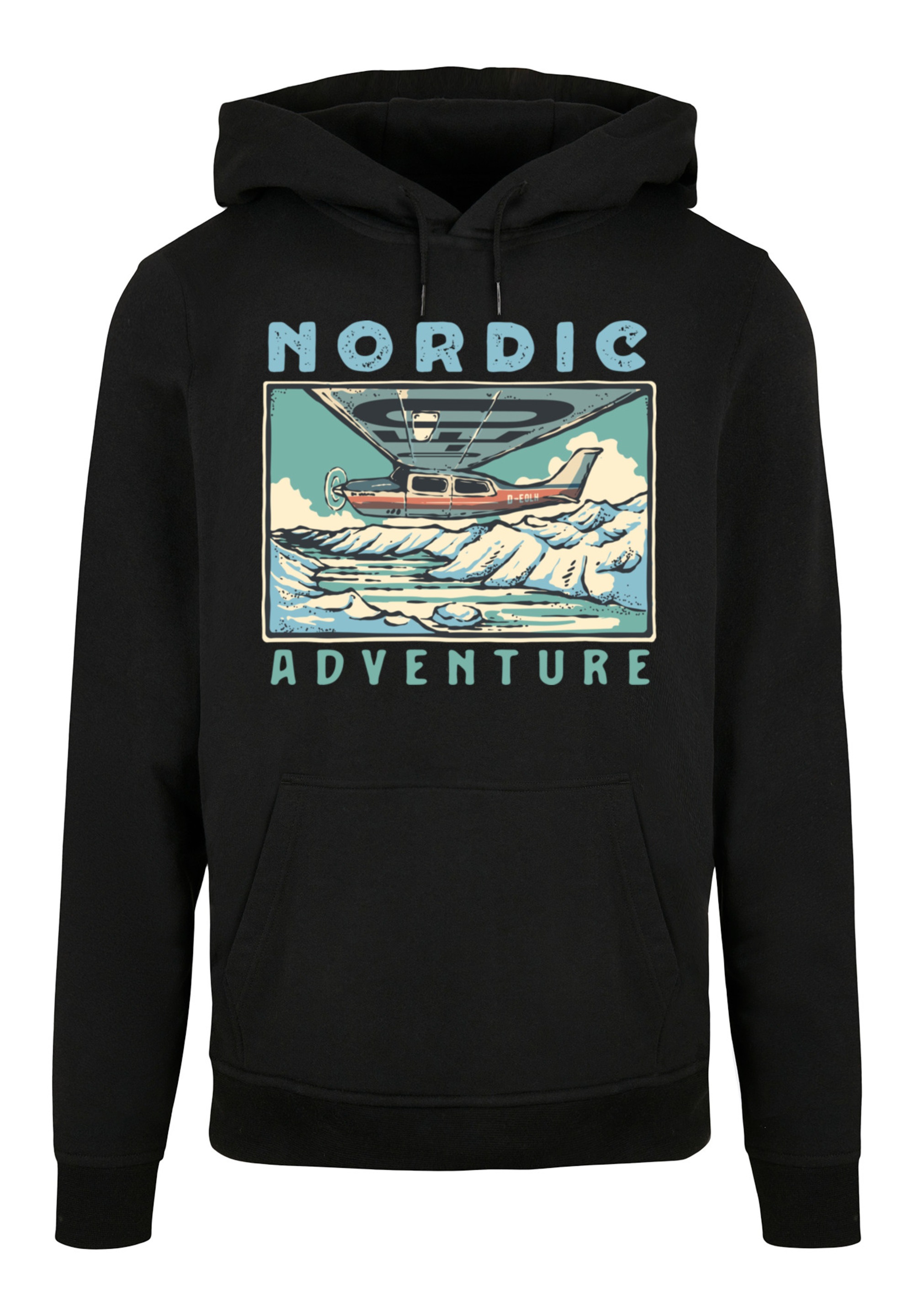F4NT4STIC Kapuzenpullover »Nordic Adventures«, Print