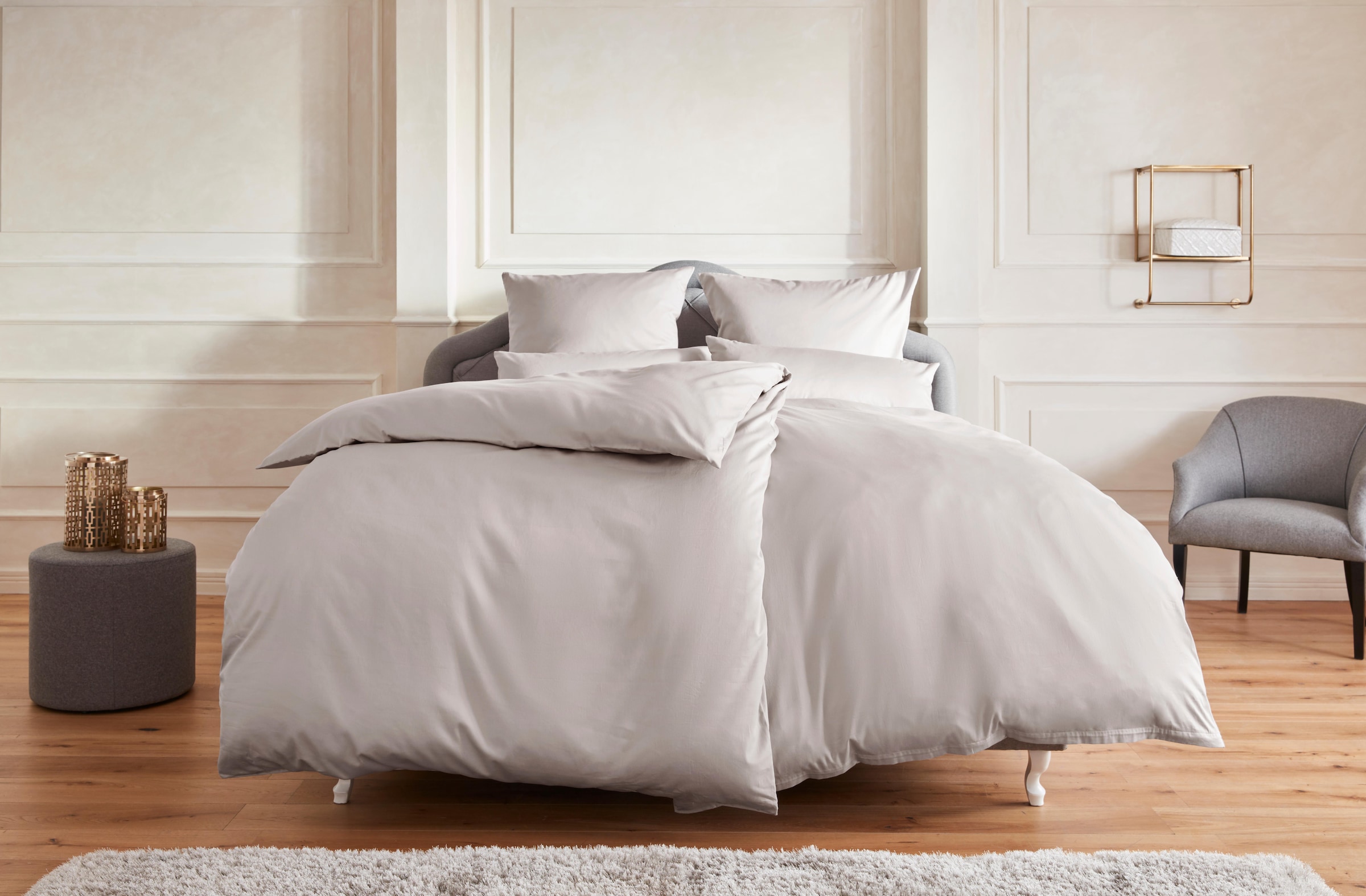 OTTO home Bettwäsche "Mila in 135x200, 155x220 oder 200x200 cm" 3 Stk. tlg. günstig online kaufen