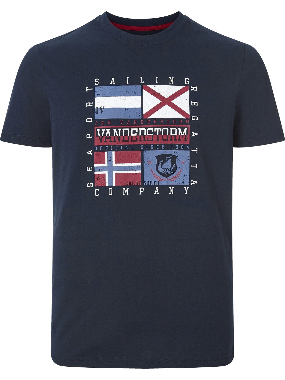 Jan Vanderstorm T-Shirt »Doppelpack T-Shirt PREBEN«