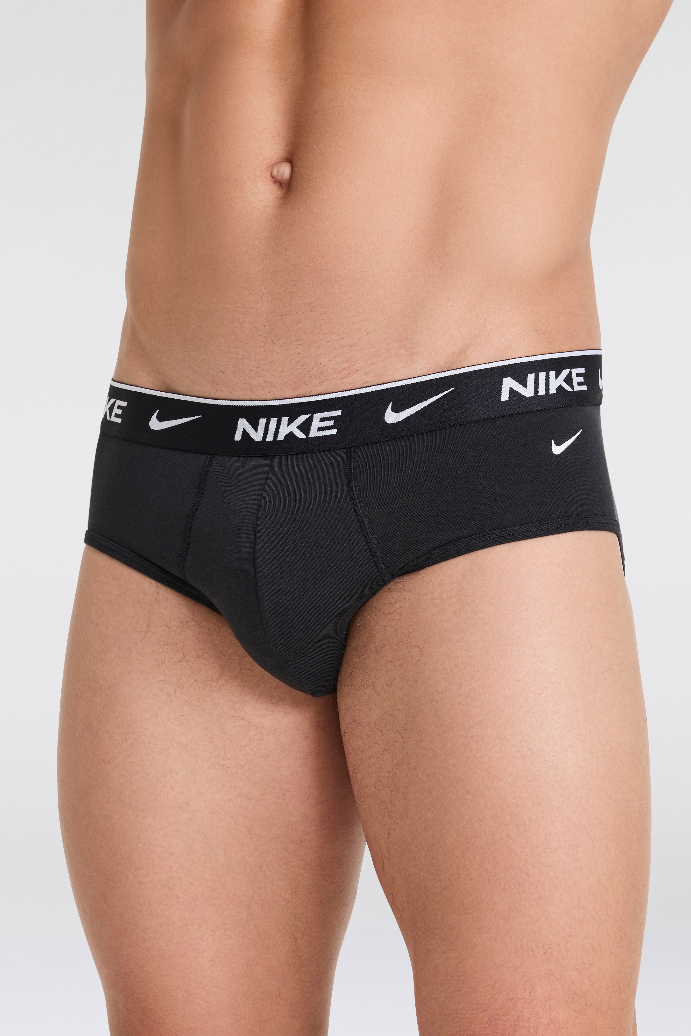 NIKE Underwear Hipster "BRIEF 3PK" Packung, 3er, 3 Stk. tlg., mit Logo-Elas günstig online kaufen
