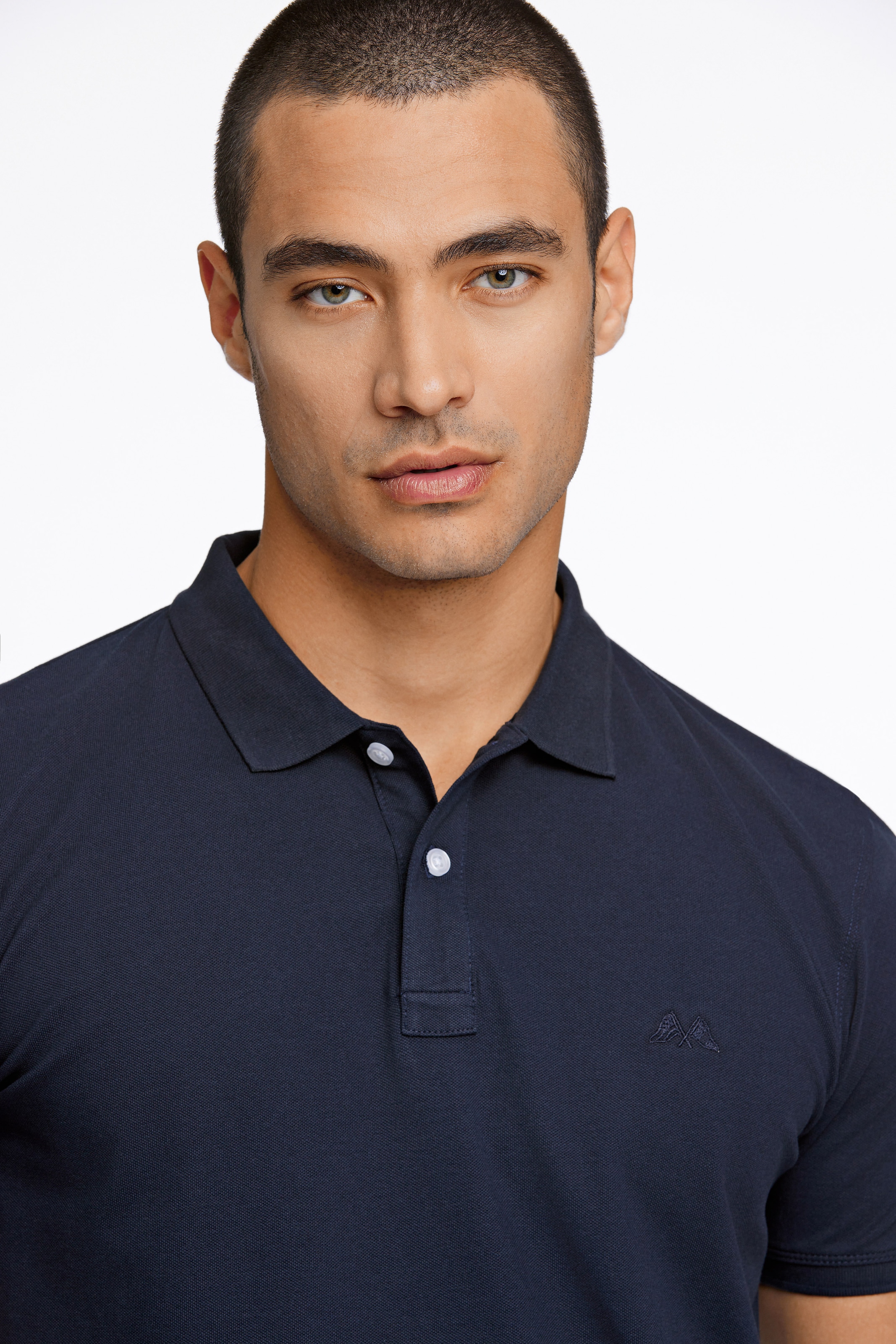LINDBERGH Poloshirt, mit Logostickerei