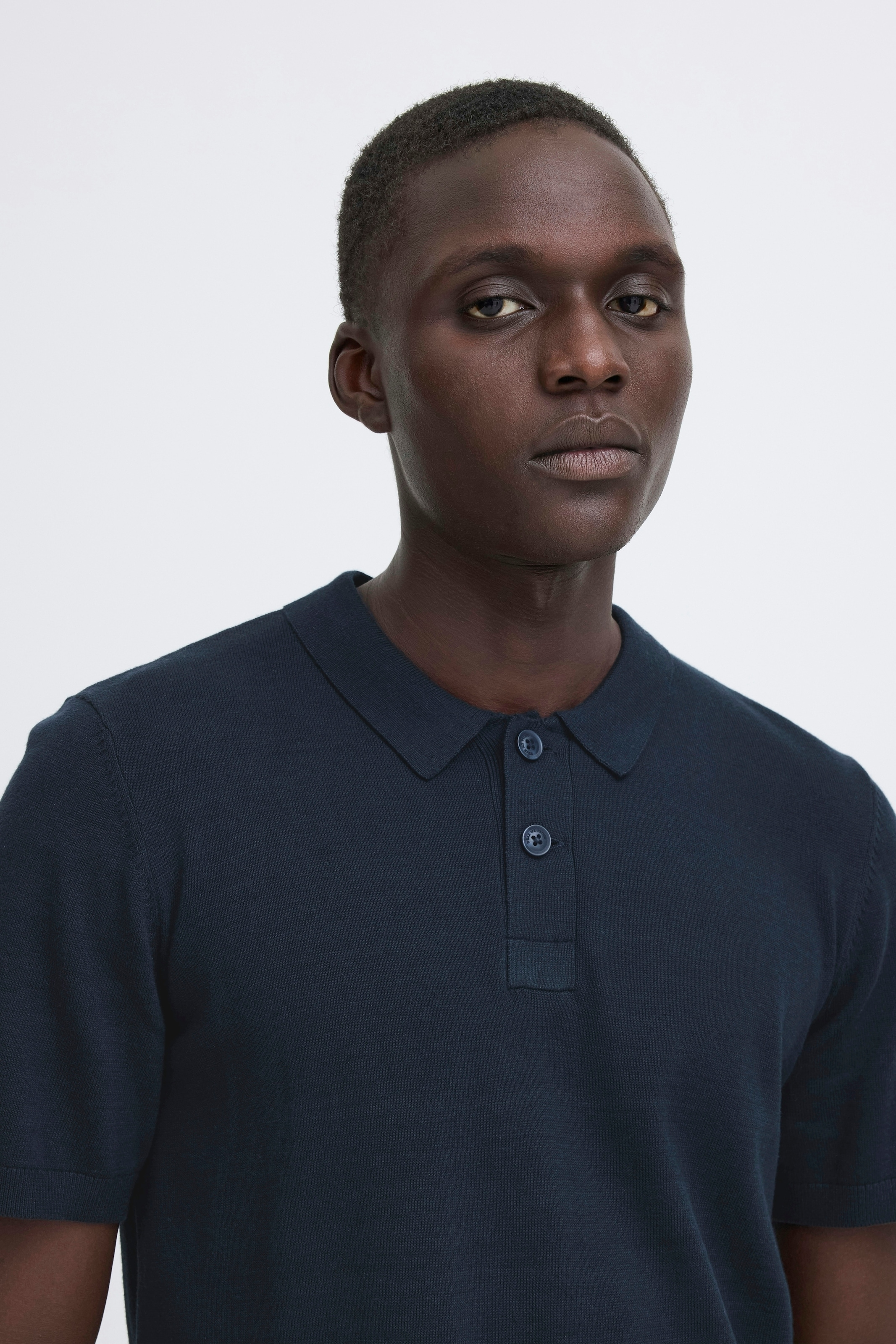 Blend Poloshirt »BHBRAY KNIT POLO« aus Baumwolle und Strick, Regular Fit, pflegeleicht, mit Markenlabel