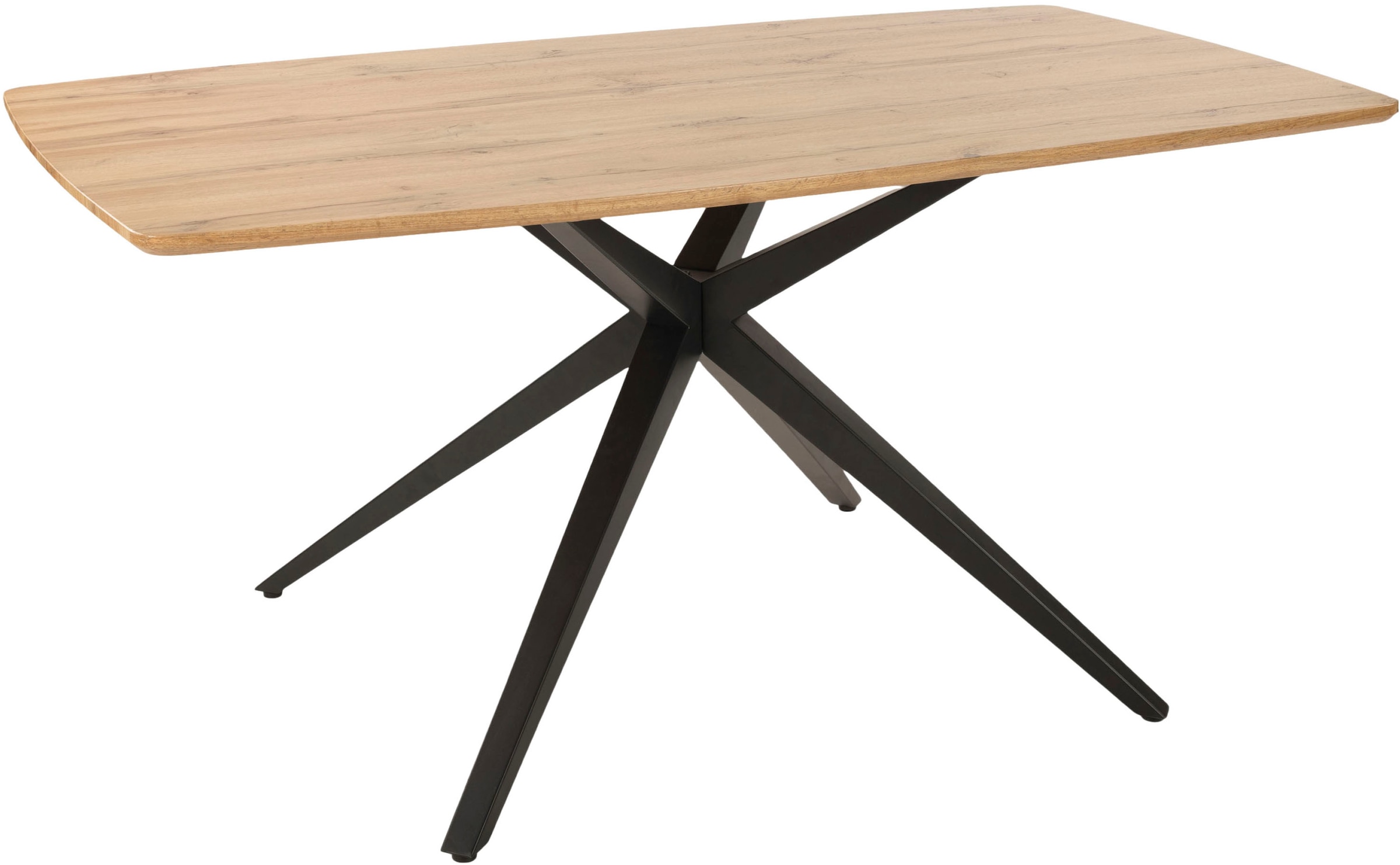 Duo Collection Esstisch "Tisch Emira", (1 St.), massives X-Metallgestell, W günstig online kaufen