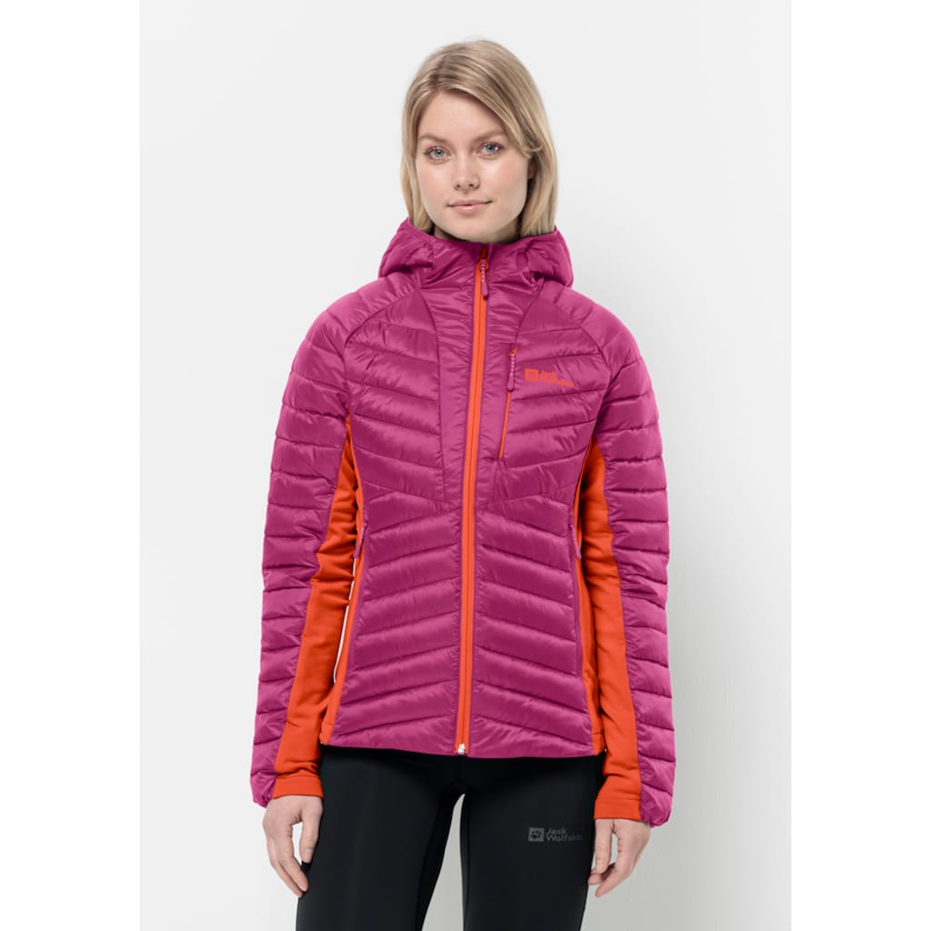 Jack Wolfskin Funktionsjacke »ROUTEBURN PRO INS JKT W«, mit Kapuze