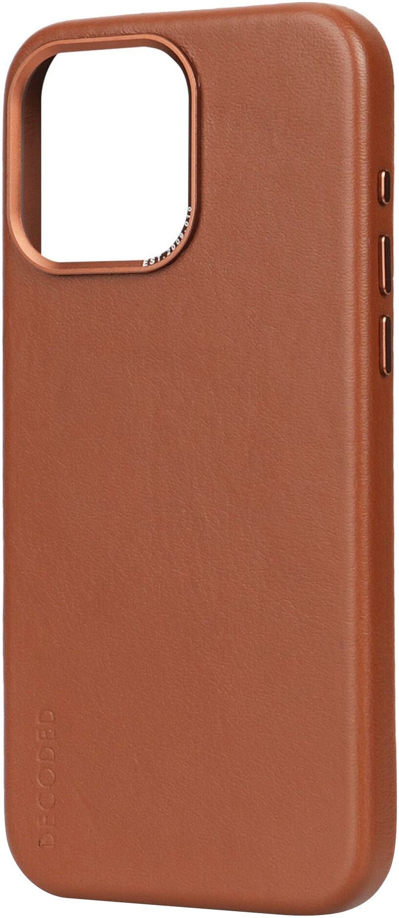 DECODED Smartphone-Hülle »Leather Backcover für iPhone 15 Pro Max«, iPhone 15 Pro Max, 17 cm (6,7 Zoll)