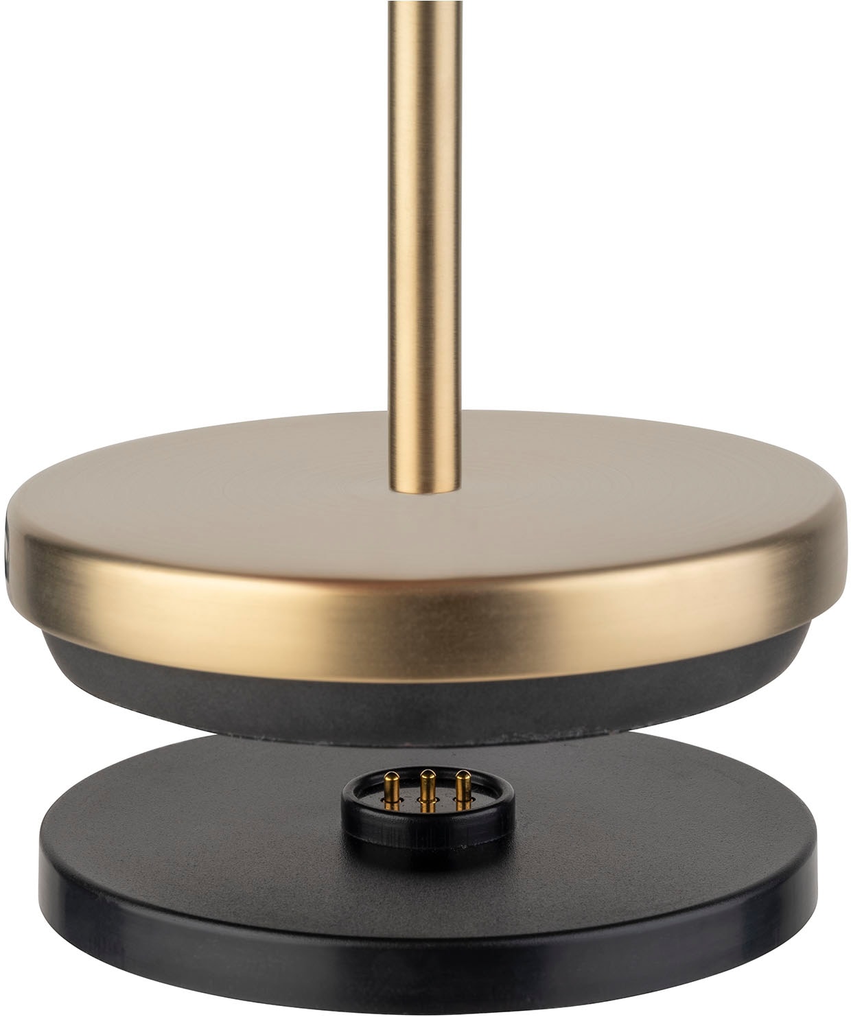 APS LED Tischleuchte »"JOSEF Mini" Kabellose USB-C Tischleuchte«, 1 flammig, Leuchtmittel LED-Modul | LED fest integriert, Spritzwasssergeschützt IP 54, inkl. Dockinstation und Fernbedienung