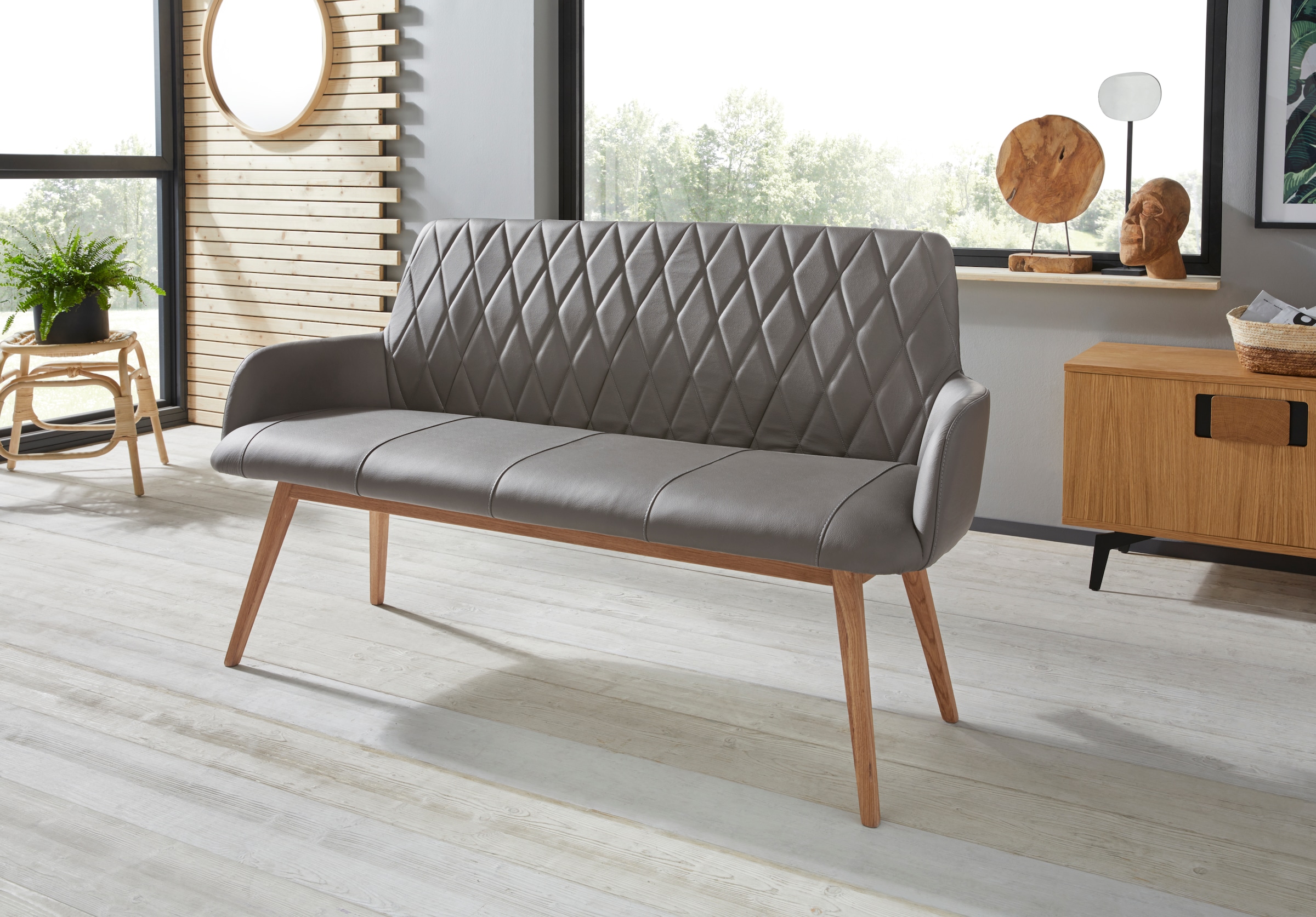 OTTO home Sitzbank "Brest" Schuhbank, Garderobenbank, Bank Breite 160 cm günstig online kaufen