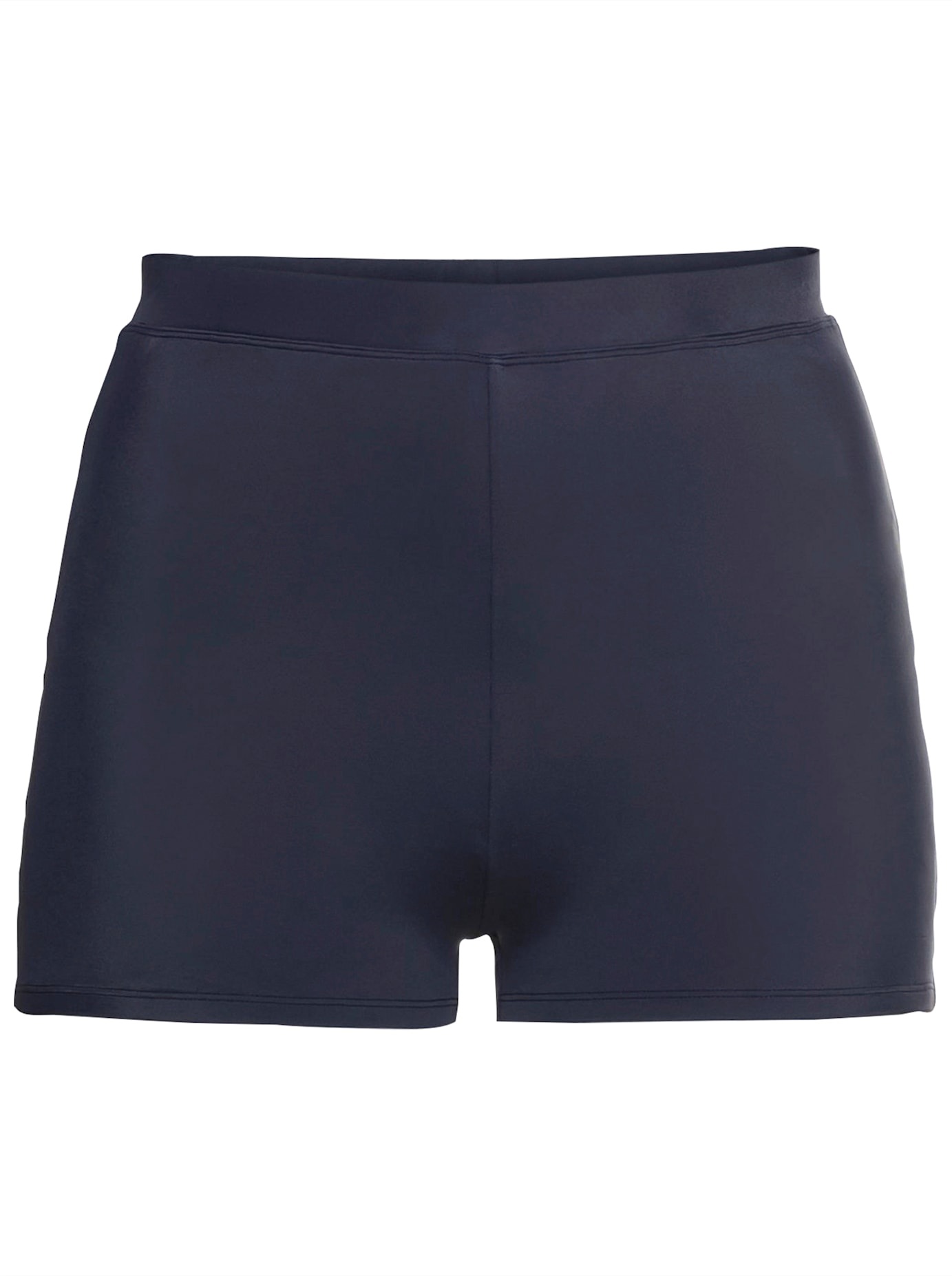 Badeshorts SHEEGO, Damen, Gr. 42, Normalgrößen, blau (marine), Elasthan, Polyamid, Badehosen Badeshorts 3