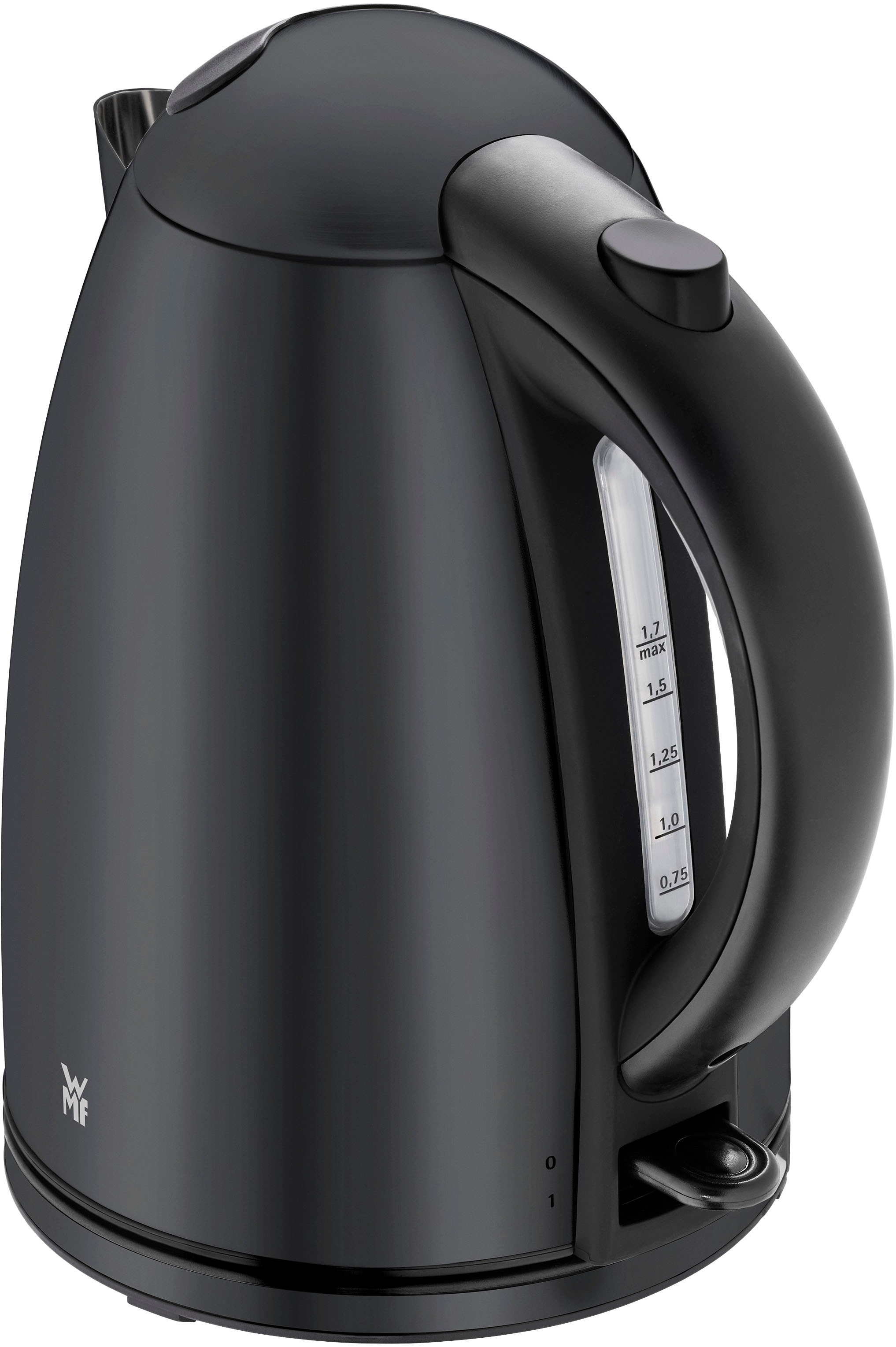 WMF Wasserkocher "Stelio Deep Black" 1,7 l 2400 W Cromargan, beleuchtete Wa günstig online kaufen