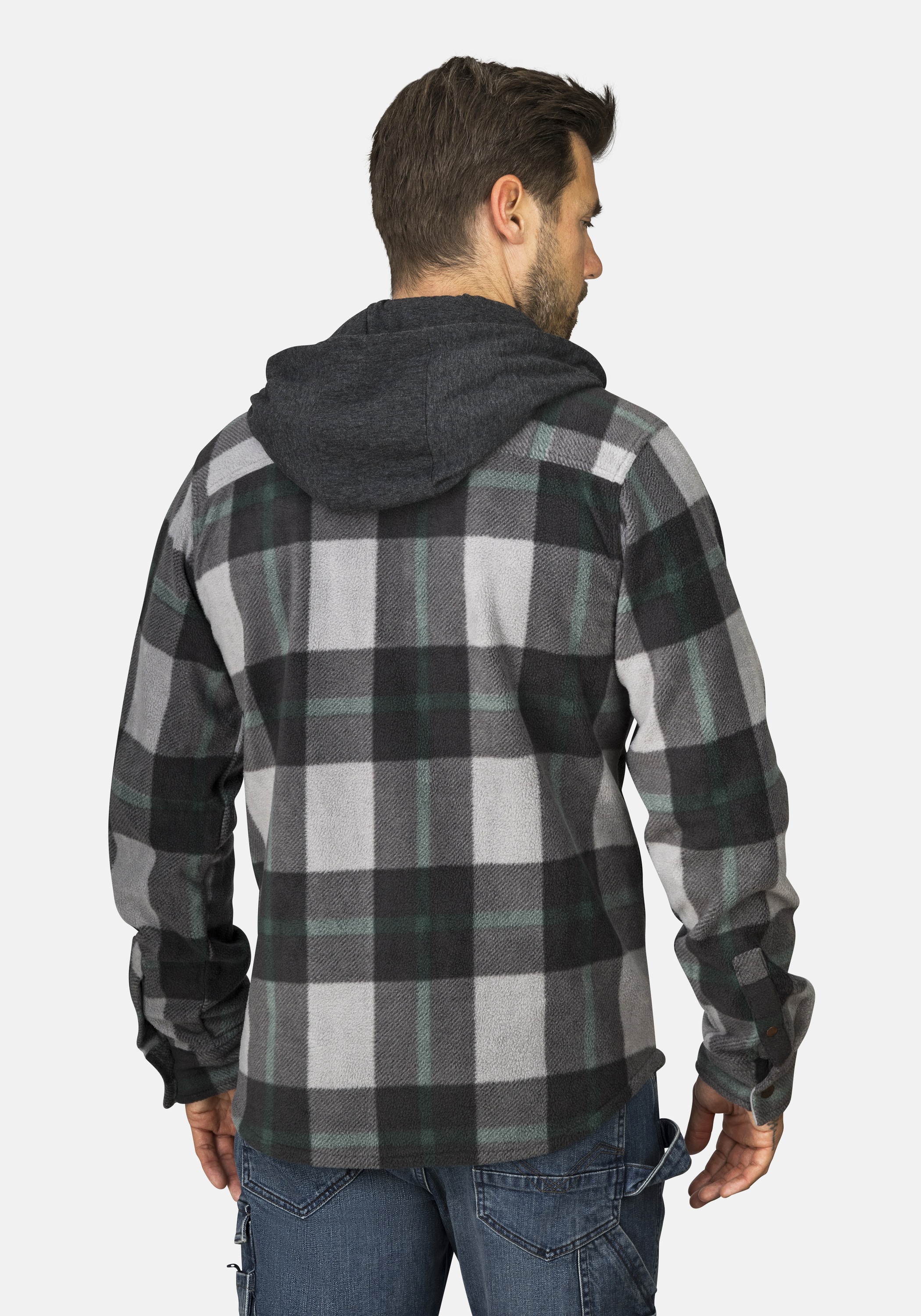 HERO by John Medoox Kapuzenhemd "Overshirt HUNTER Workwear Arbeitshemd mit günstig online kaufen
