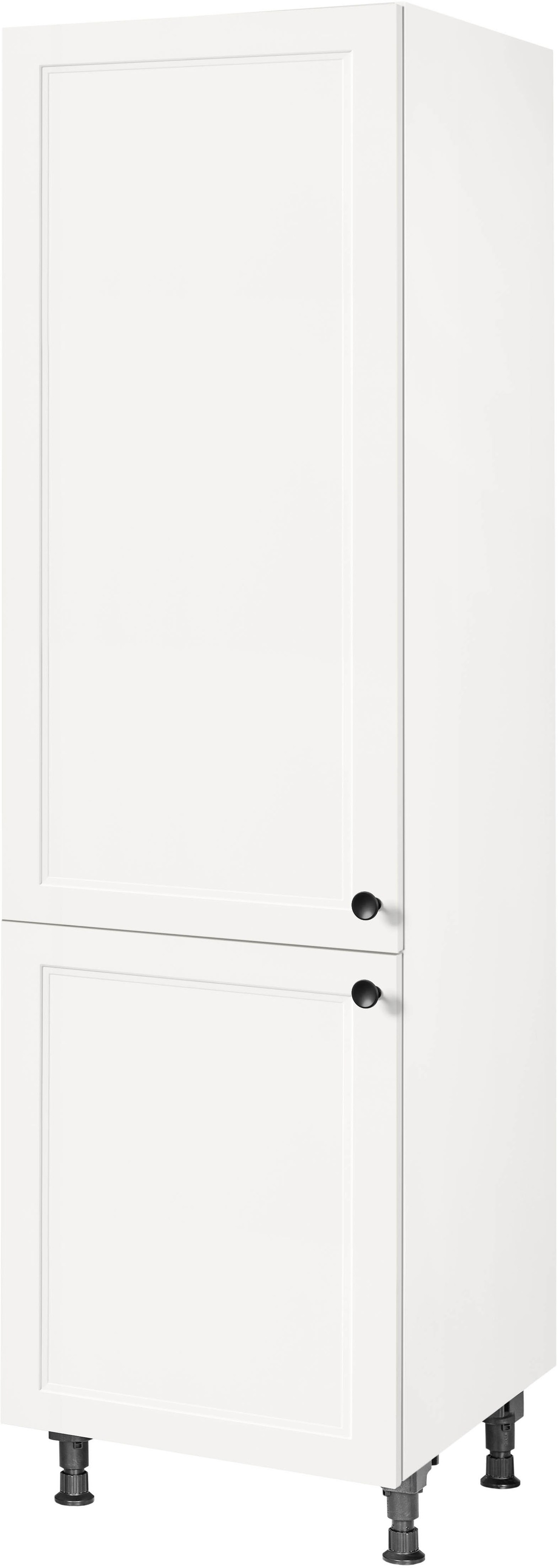 nobilia® Hochschrank »"Cascada", Ausrichtung wählbar, mit zwei Türen, vormontiert,«, Breite/Höhe: 60/216,6 cm