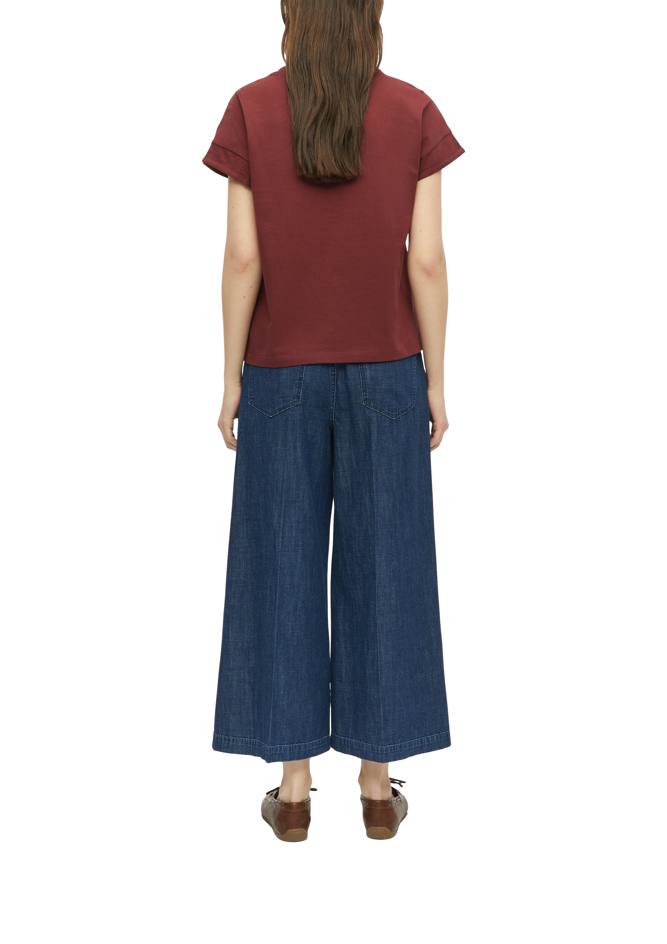 s.Oliver Kurzarmshirt Sommershirt mit Print