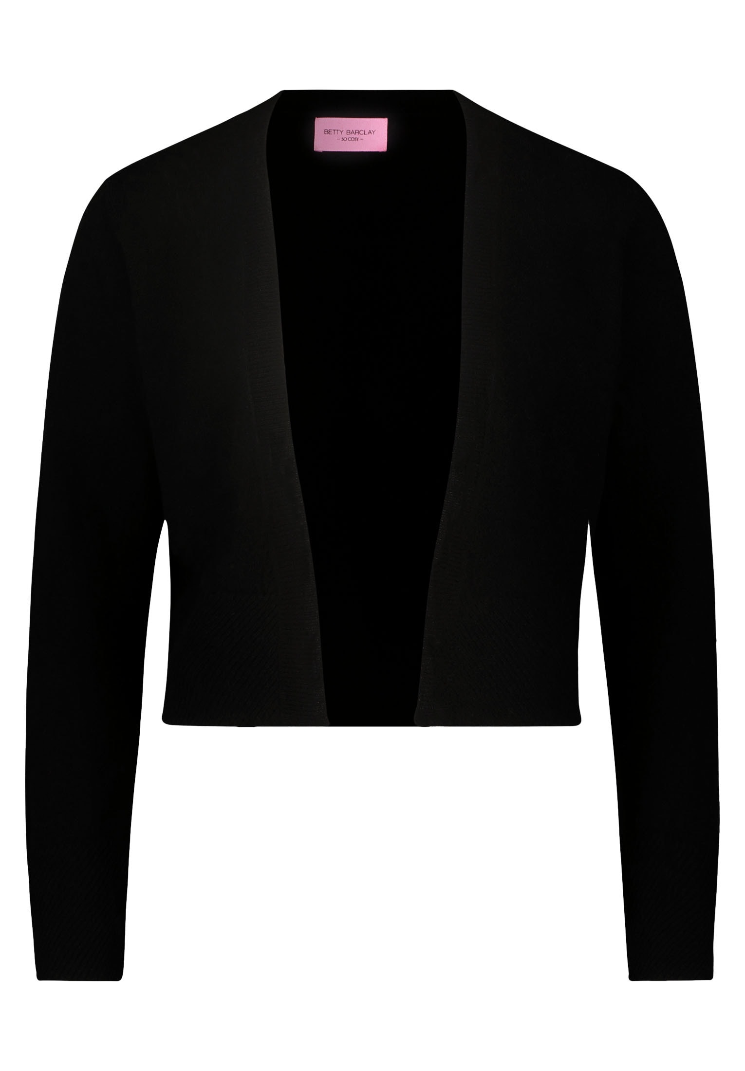 Betty Barclay Strickjacke »Betty Barclay Kaschmir-Strickjacke mit Rippbündchen«, Strick