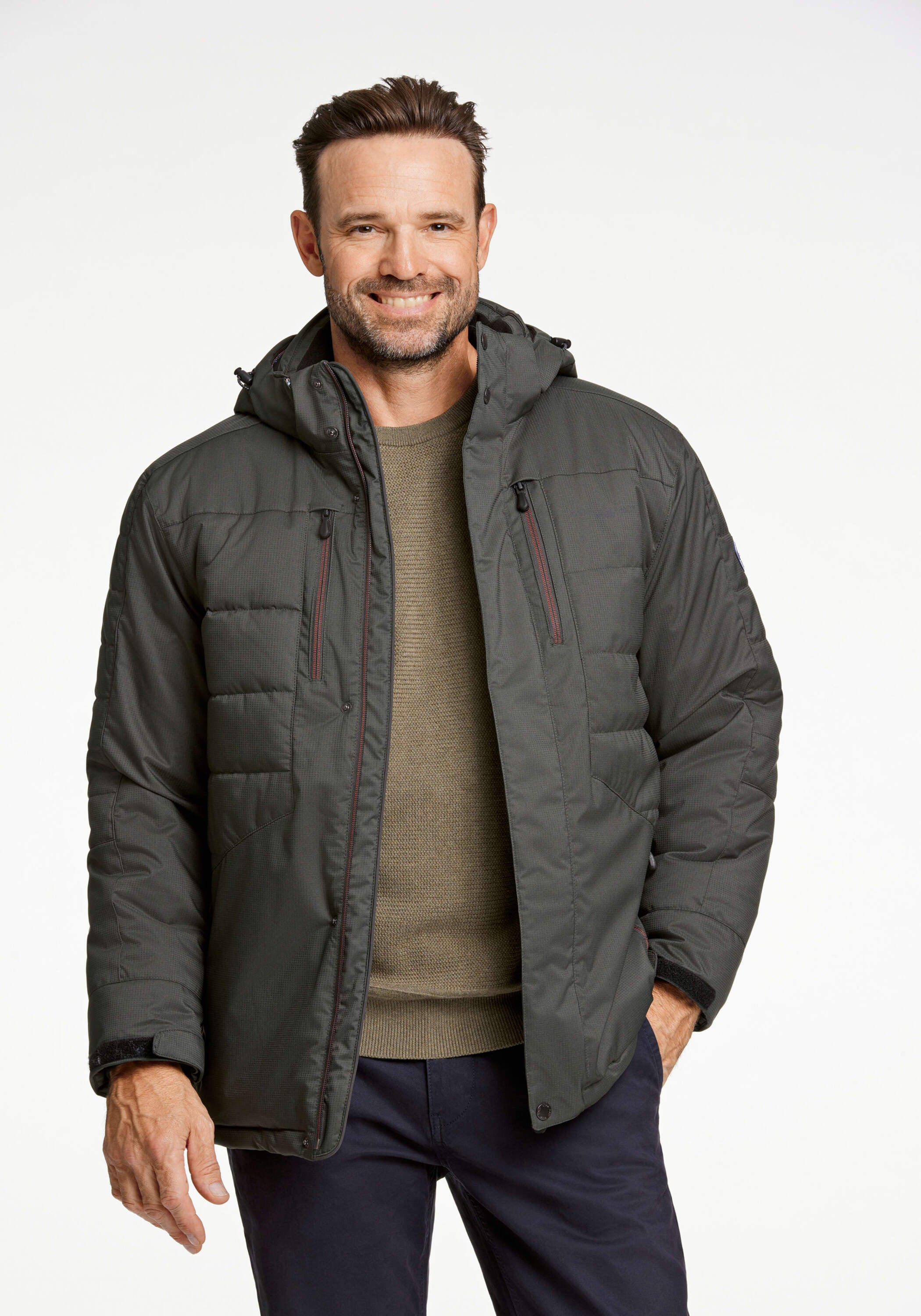 BISON Funktionsjacke "Funktionelle Jacke Comfort Fit" günstig online kaufen