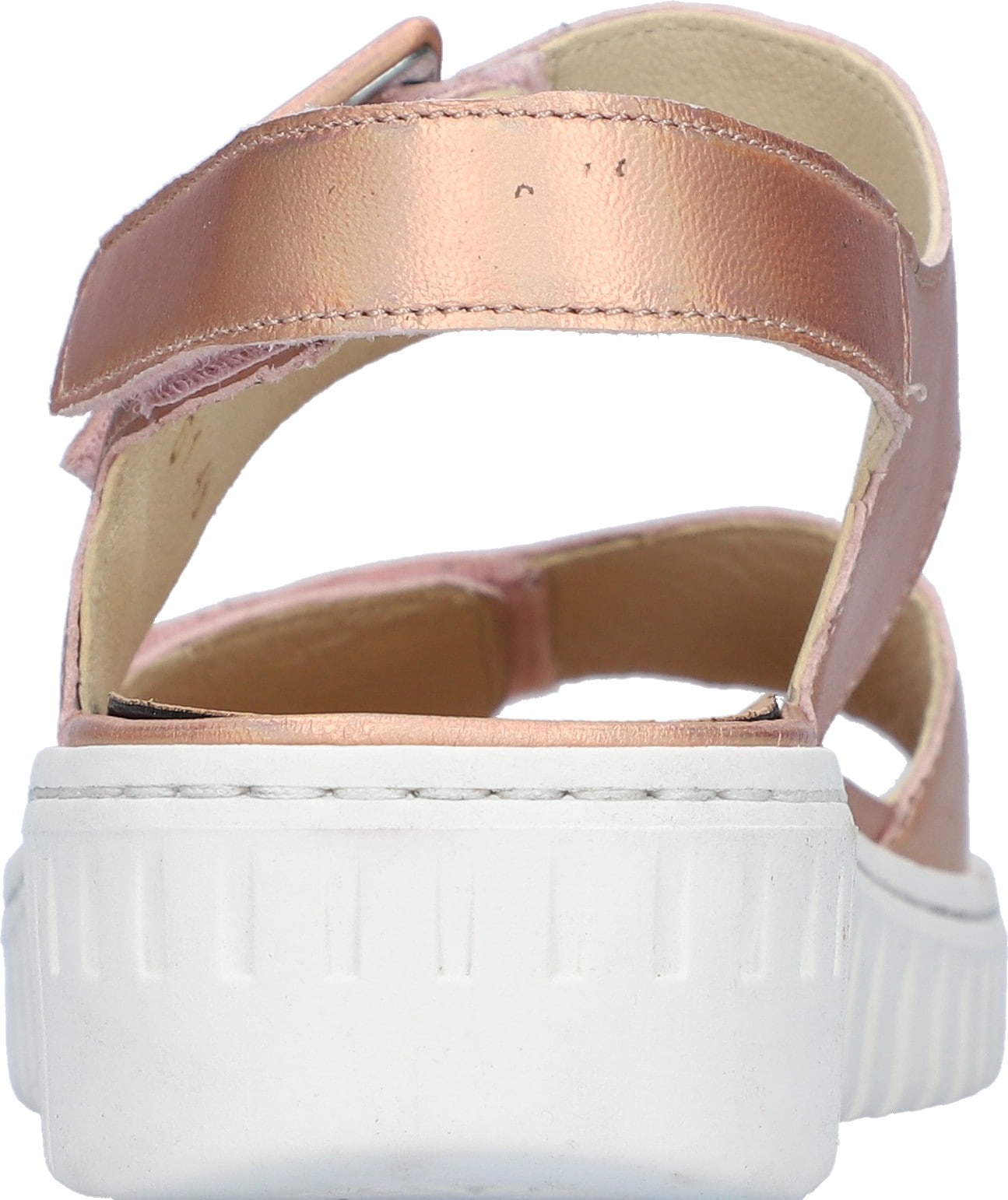 Waldläufer Plateausandale »H-WILLOW«  Sommerschuh, Klettschuh, Bequemschuh mit Korkfußbett, H-Weite