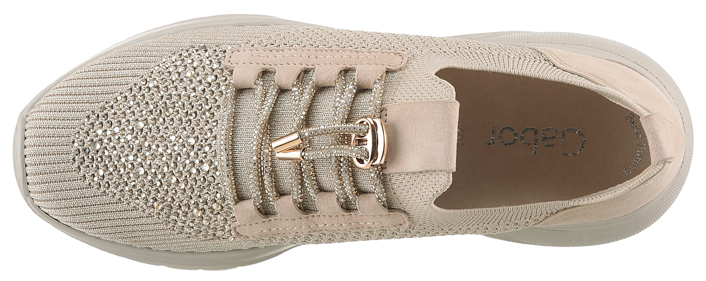 Gabor Slip-On Sneaker, Freizeitschuh, Halbschuh, Slipper mit Best Fitting-Ausstatttung