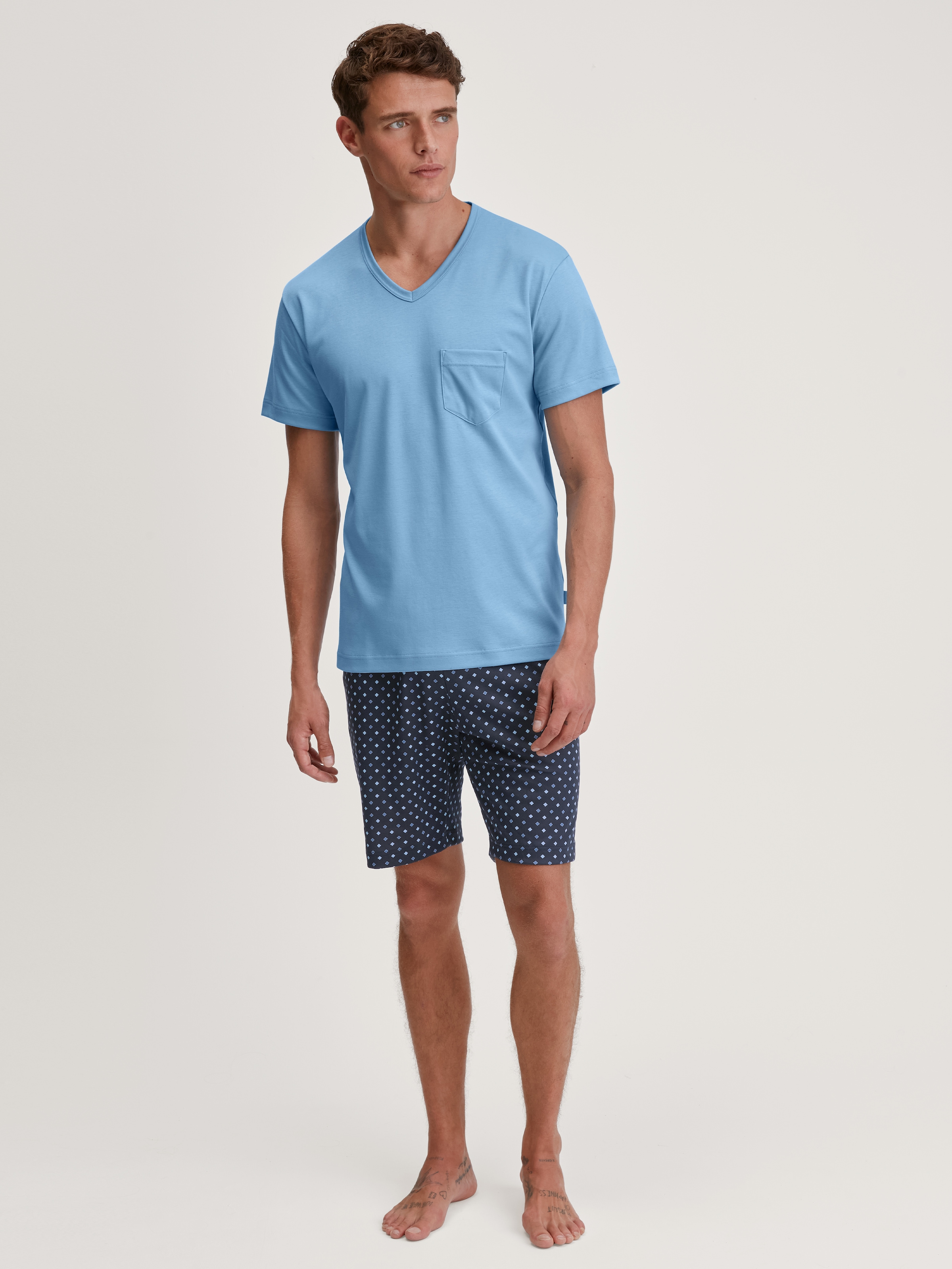 CALIDA Shorty "Relax Streamline", (2 tlg.), mit V-Ausschnitt günstig online kaufen