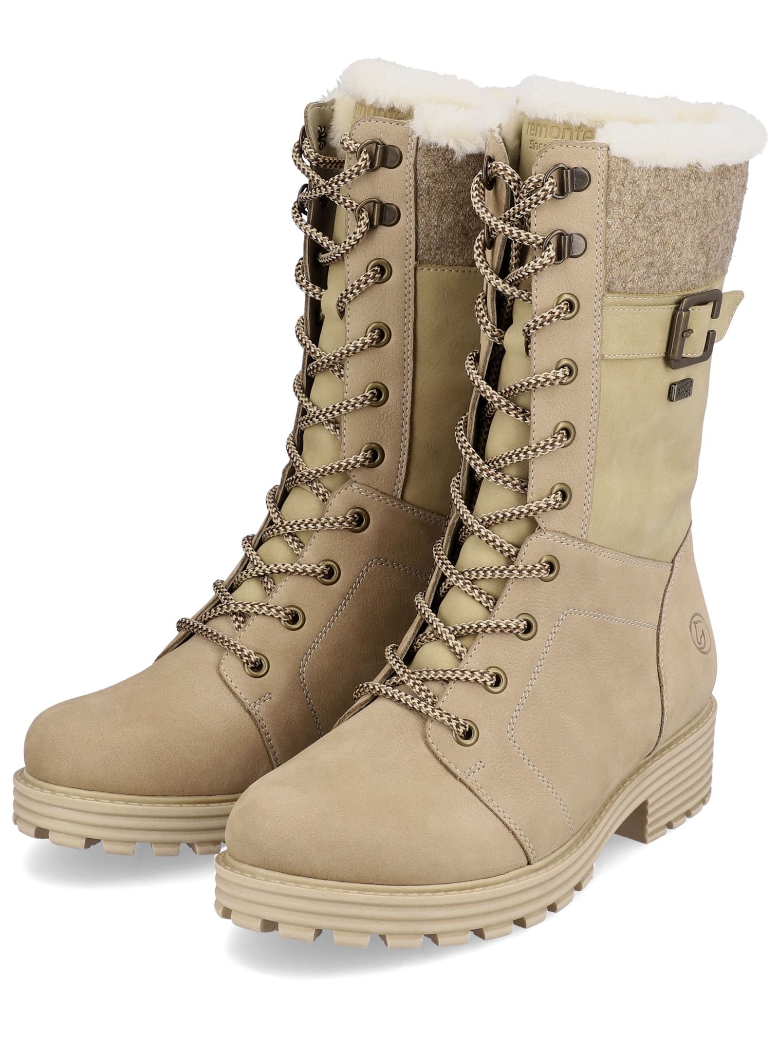 Remonte Schnürstiefelette »Remonte Stiefelette Veloursleder«