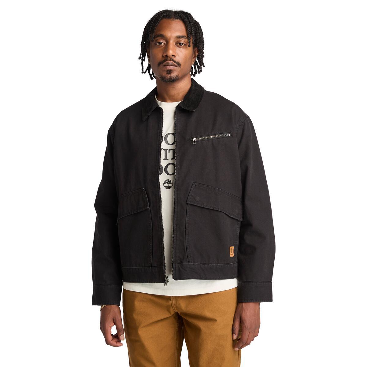 Timberland Kurzjacke "Strafford Washed Canvas Jacket" in großen Größen