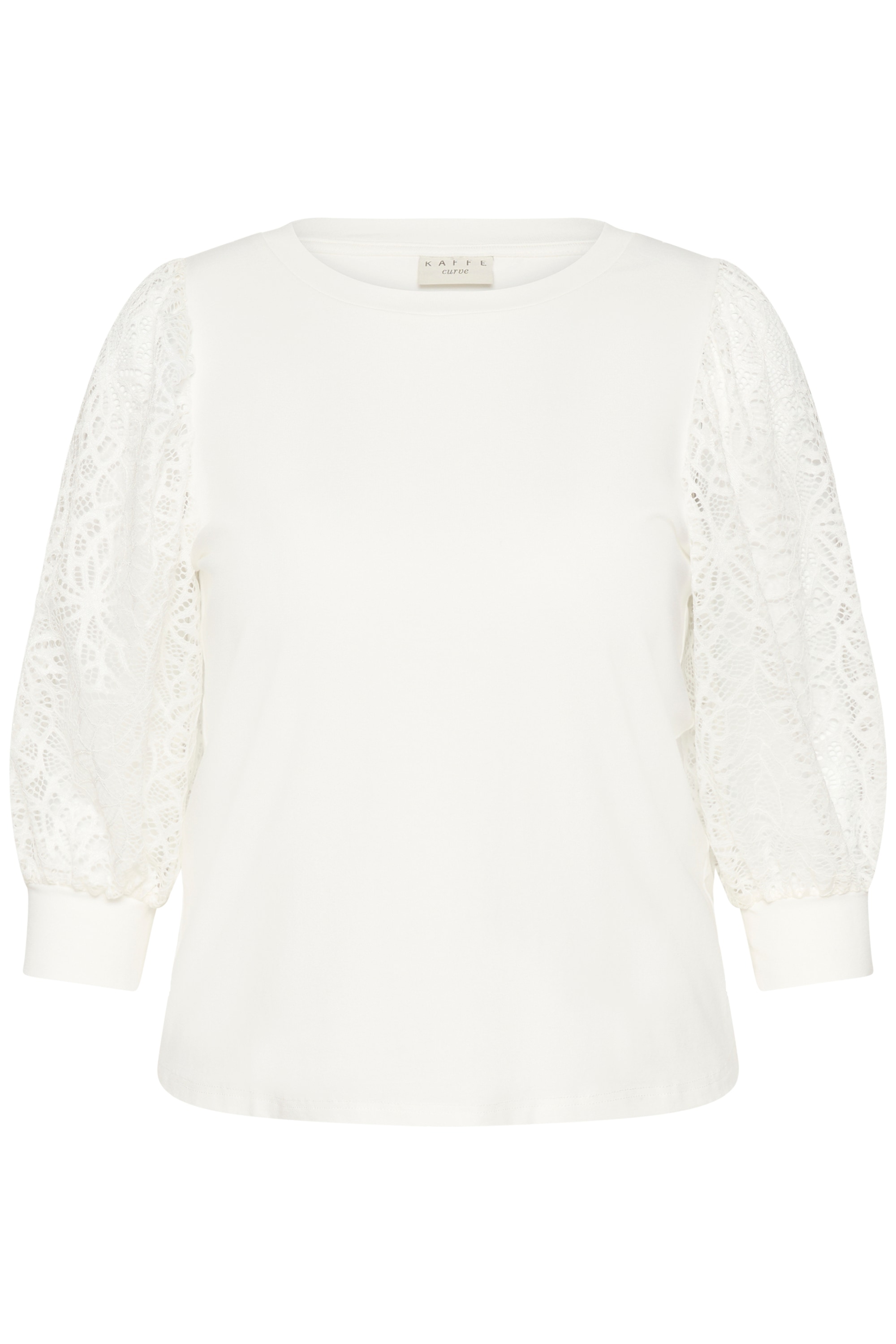 KAFFE Curve Longtop "Damen Langarm-Shirt KCbella"